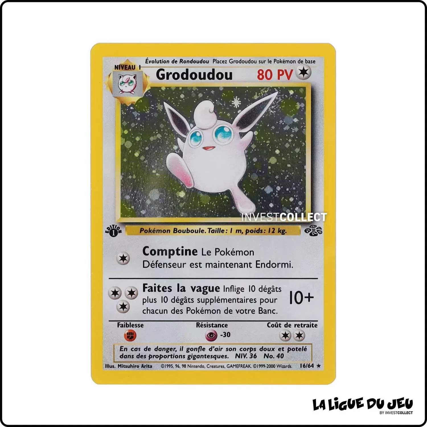 Holo - Pokemon - Jungle - Grodoudou 16/64