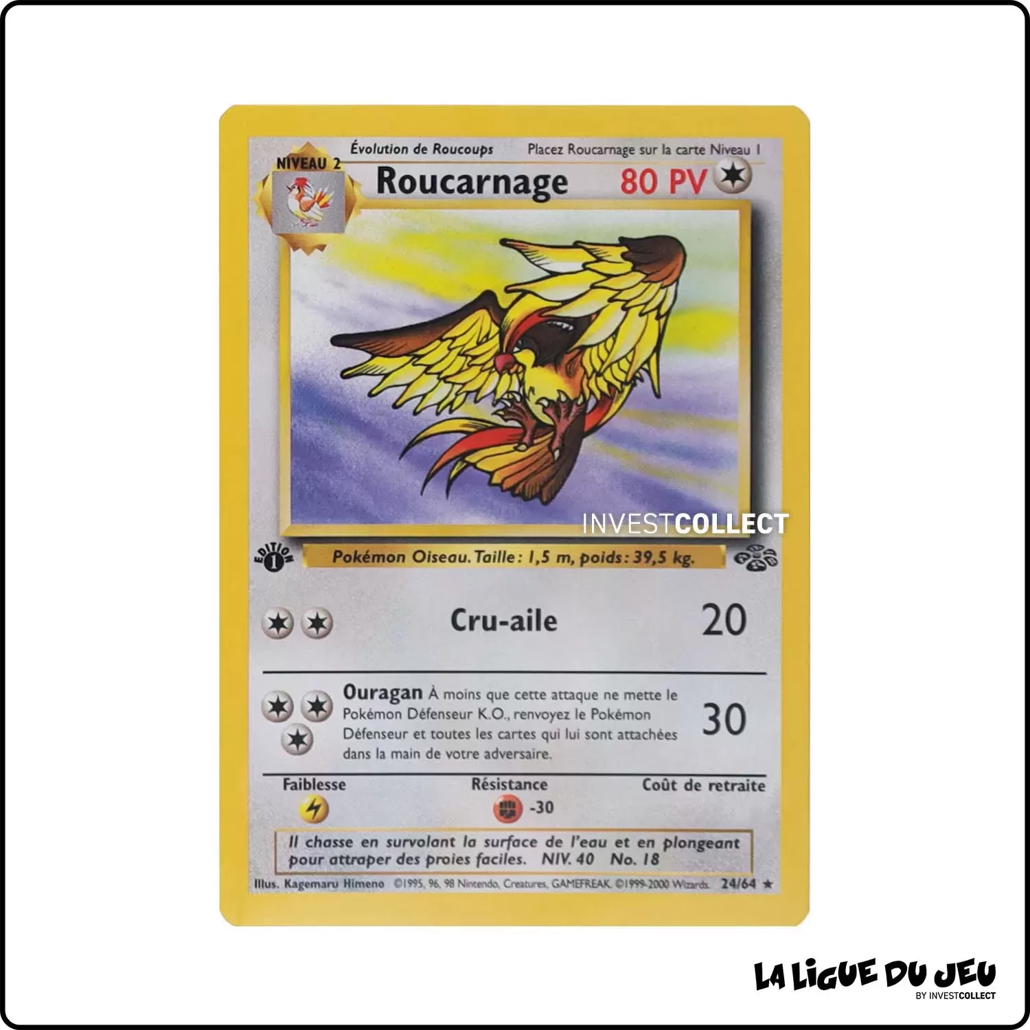 Rare - Pokemon - Jungle - Roucarnage 24/64