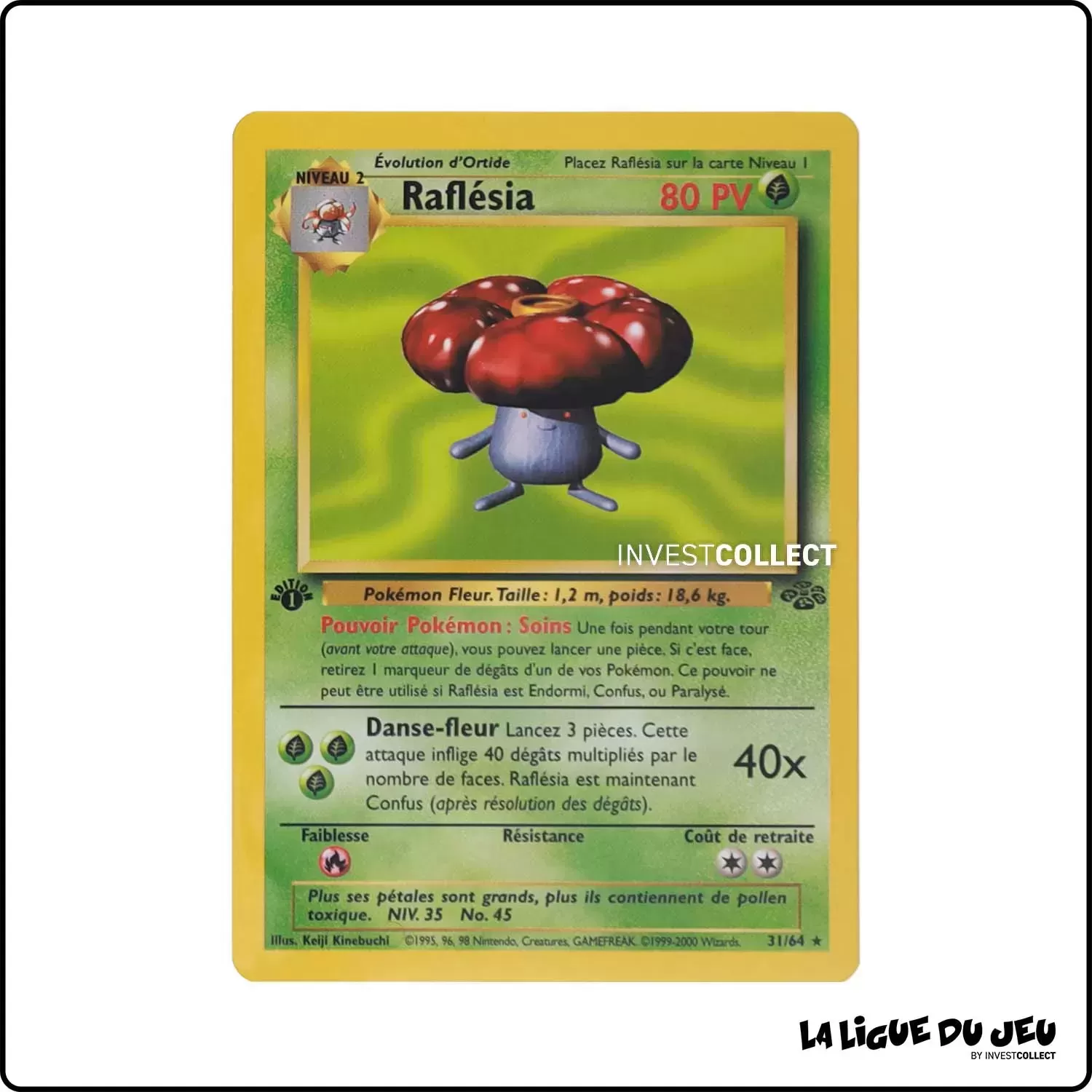 Rare - Pokemon - Jungle - Rafflesia 31/64