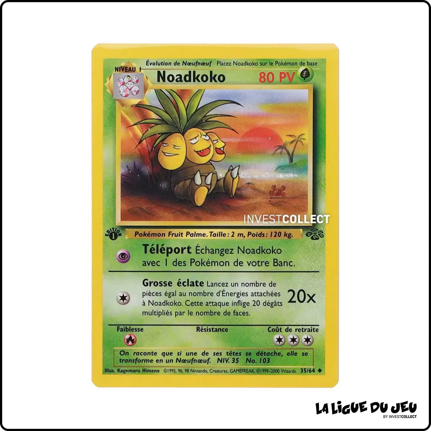 Peu Commune - Pokemon - Jungle - Noadkoko 35/64