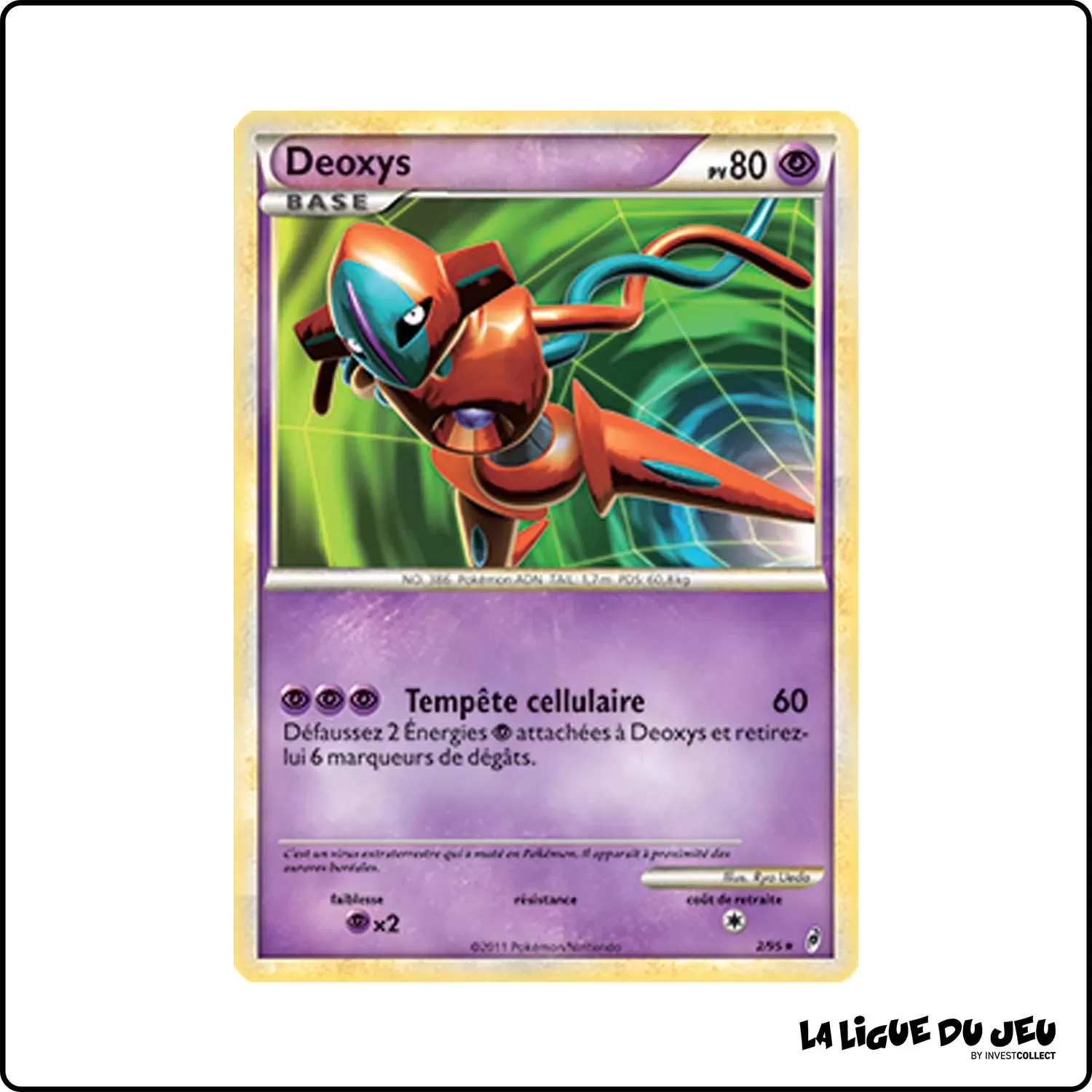 Holo - Pokemon - L'Appel Des Légendes - Deoxys 2/95