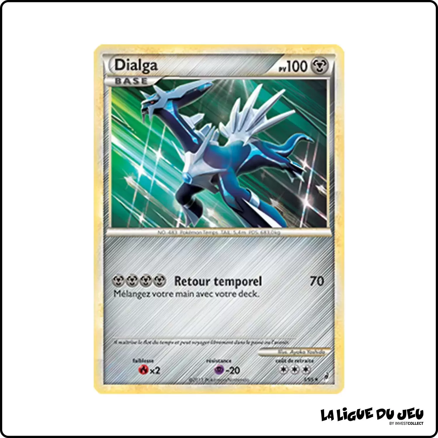 Holo - Pokemon - L'Appel Des Légendes - Dialga 3/95