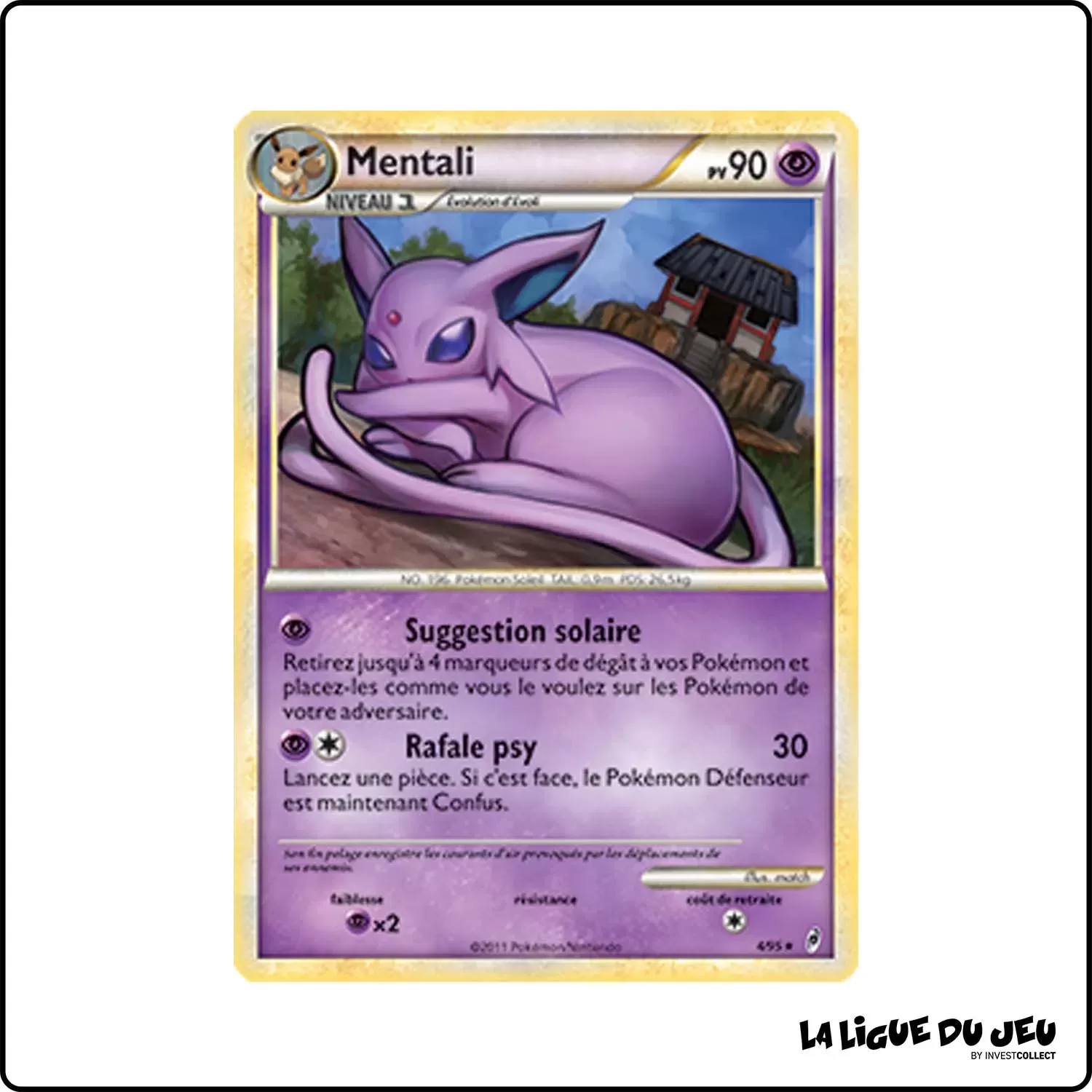 Holo - Pokemon - L'Appel Des Légendes - Mentali 4/95