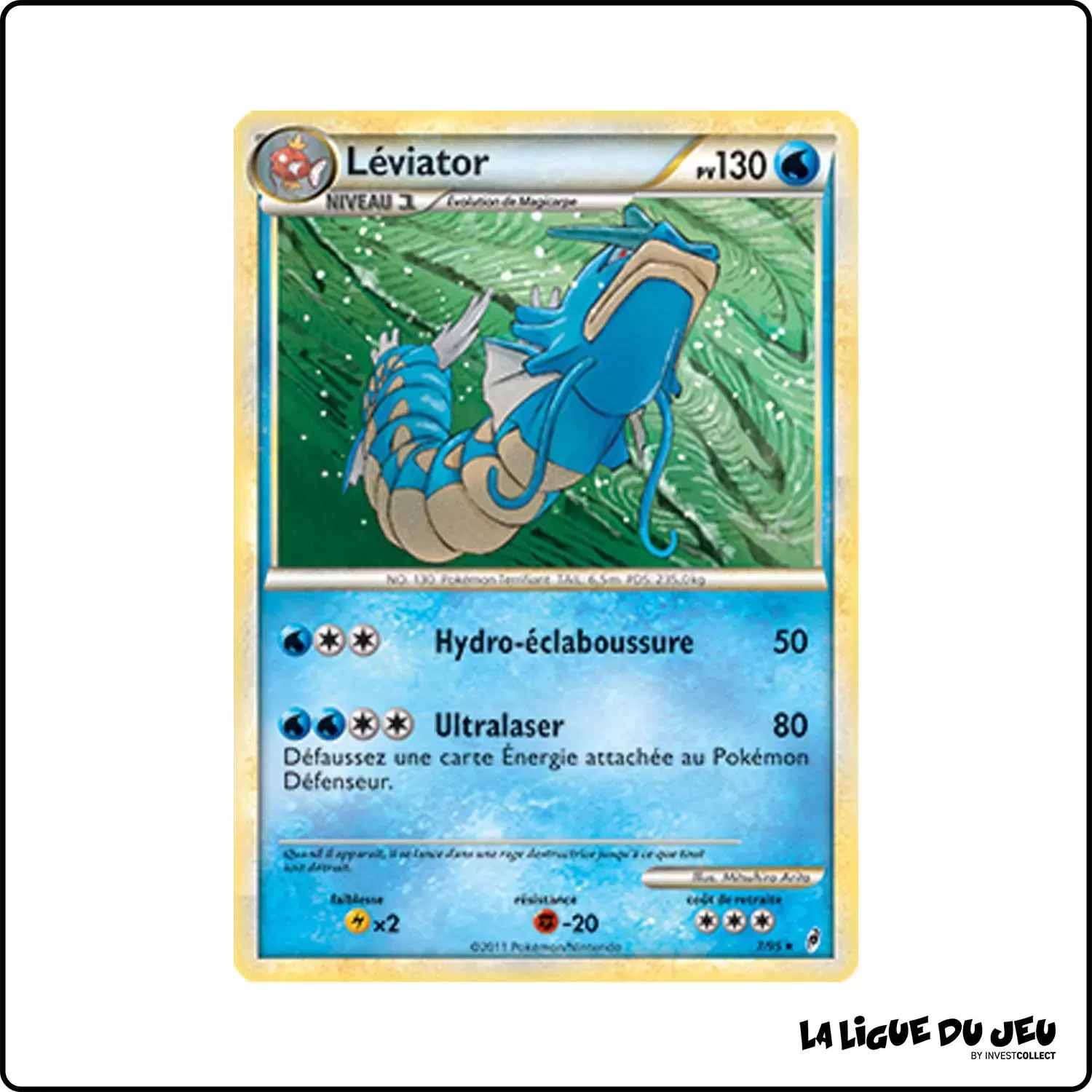 Holo - Pokemon - L'Appel Des Légendes - Léviator 7/95