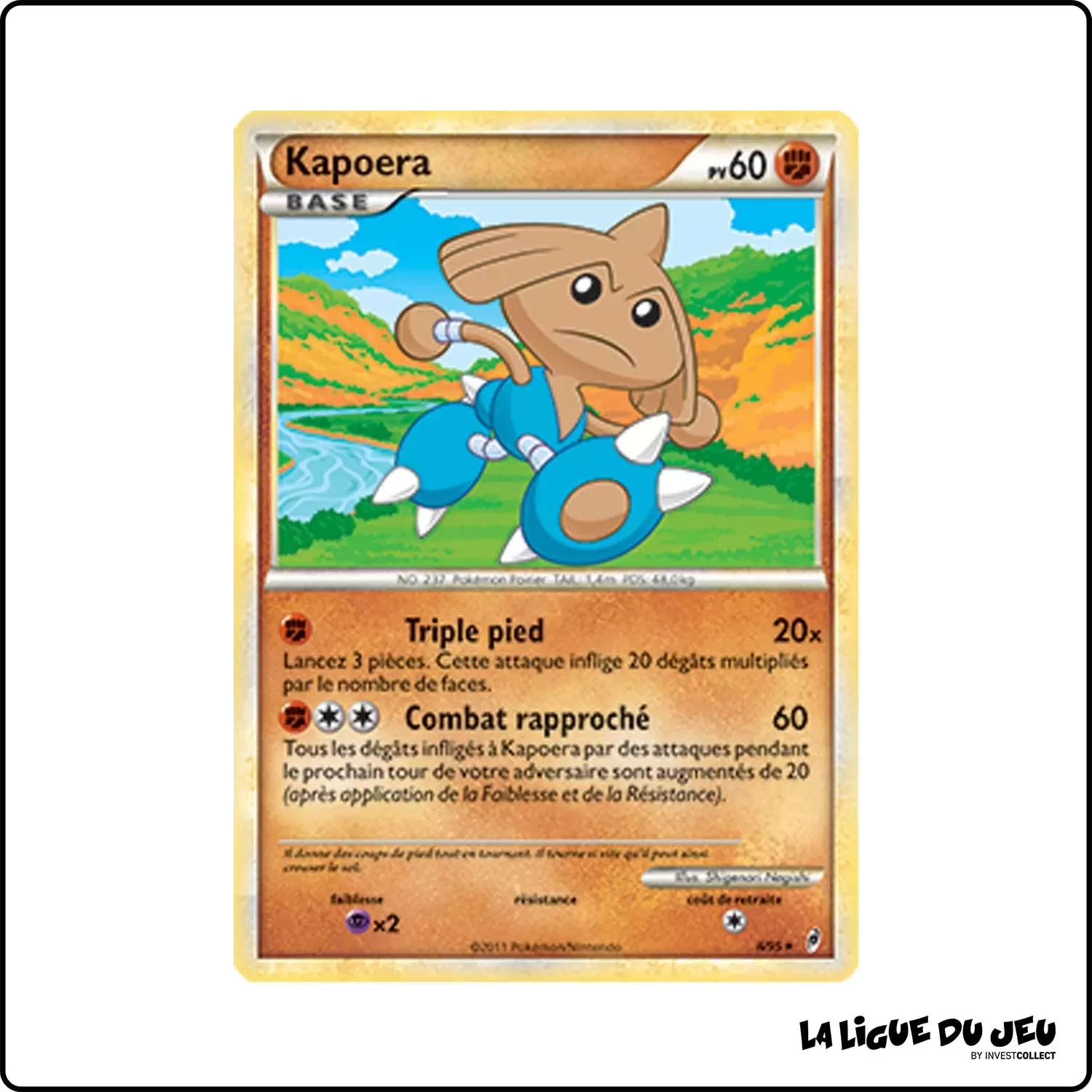 Holo - Pokemon - L'Appel Des Légendes - Kapoera 8/95