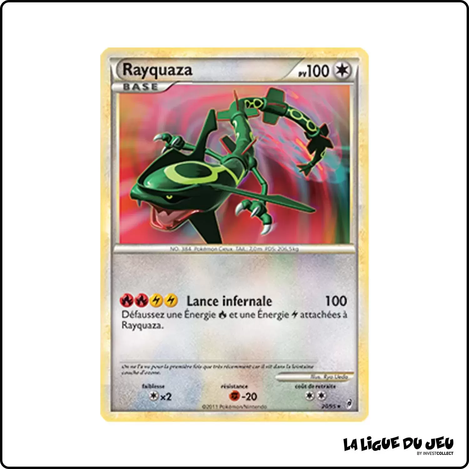 Holo - Pokemon - L'Appel Des Légendes - Rayquaza 20/95