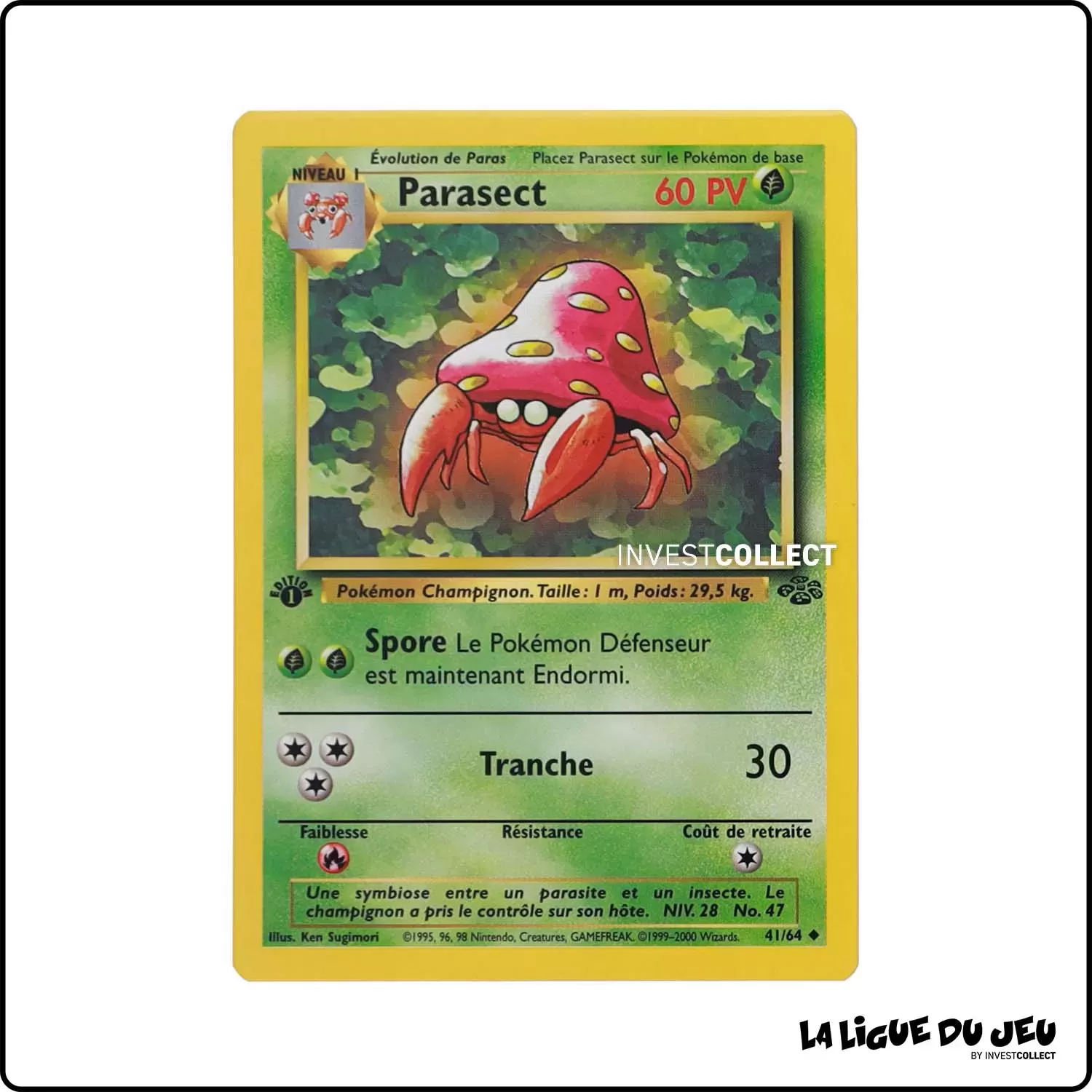 Peu Commune - Pokemon - Jungle - Parasect 41/64