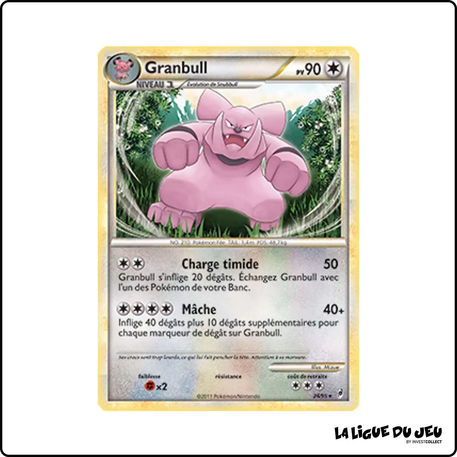 Rare - Pokemon - L'Appel Des Légendes - Granbull 26/95