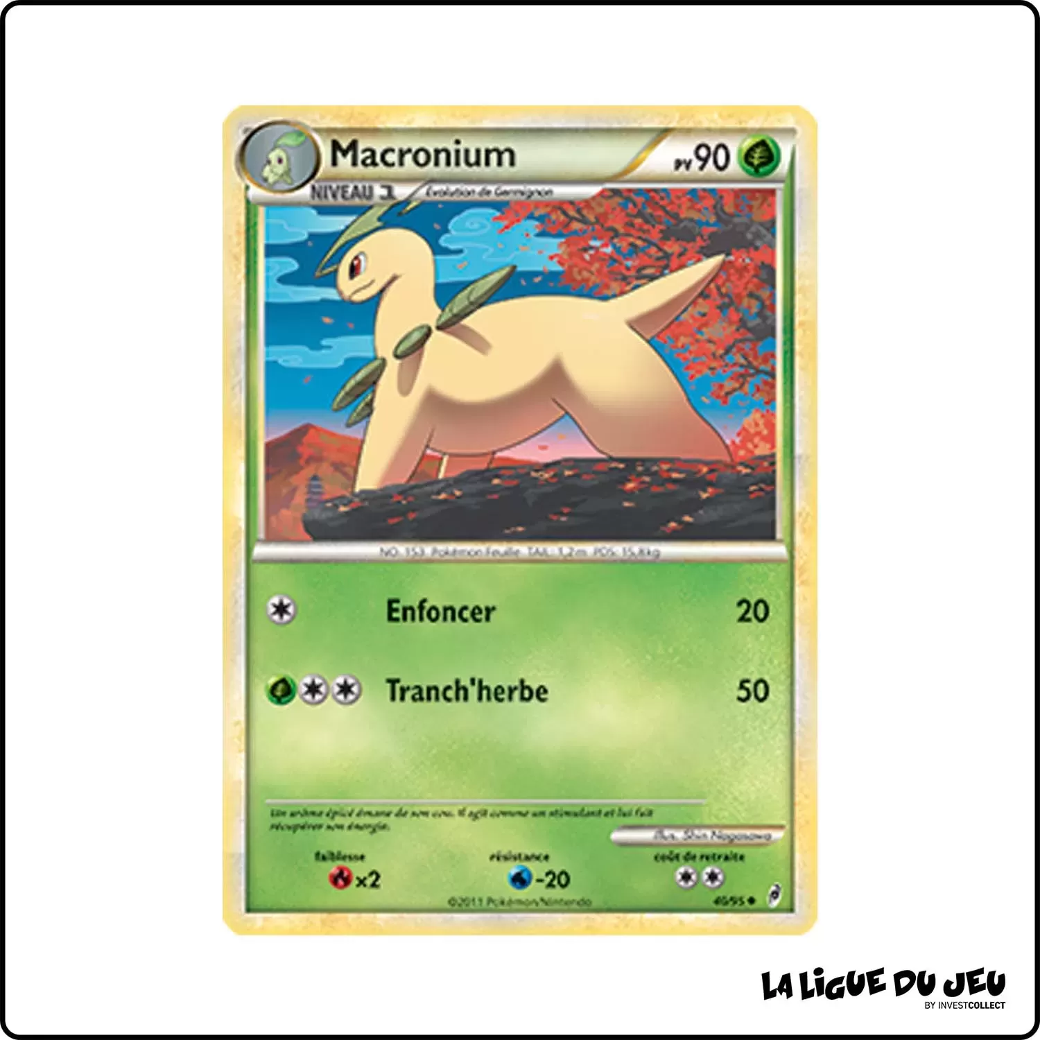 Peu commune - Pokemon - L'Appel Des Légendes - Macronium 40/95