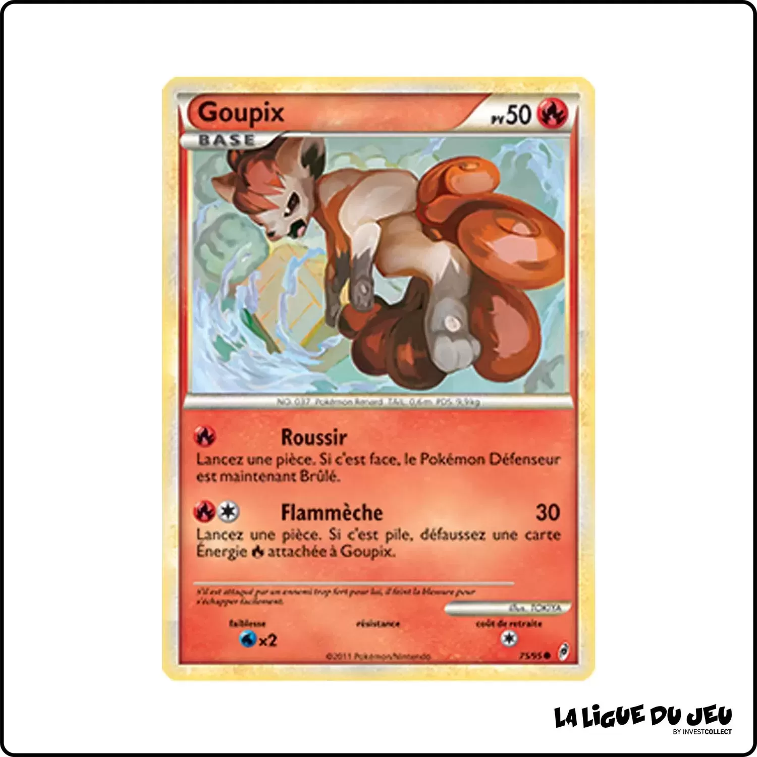 Commune - Pokemon - L'Appel Des Légendes - Goupix 75/95