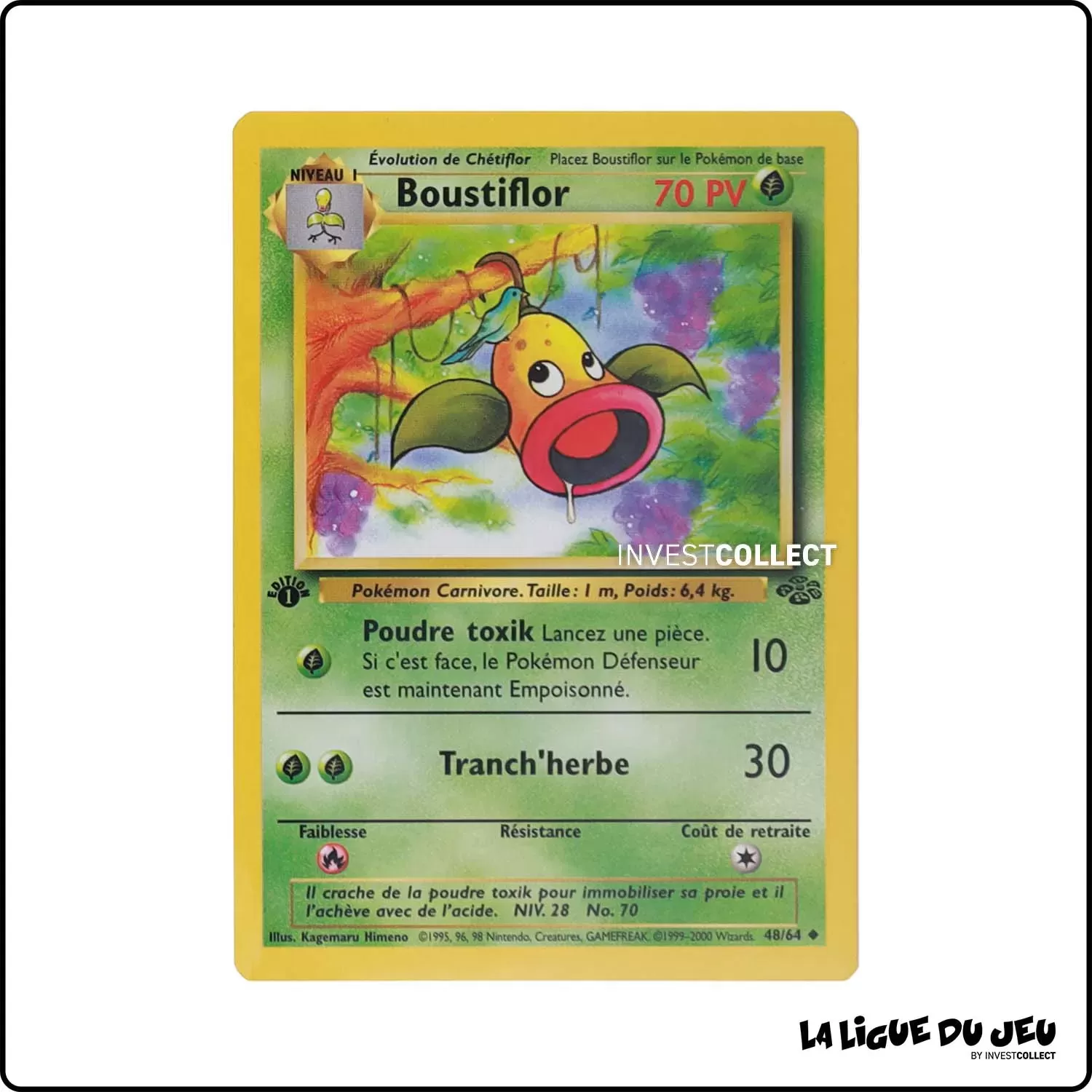 Peu Commune - Pokemon - Jungle - Boustiflor 48/64