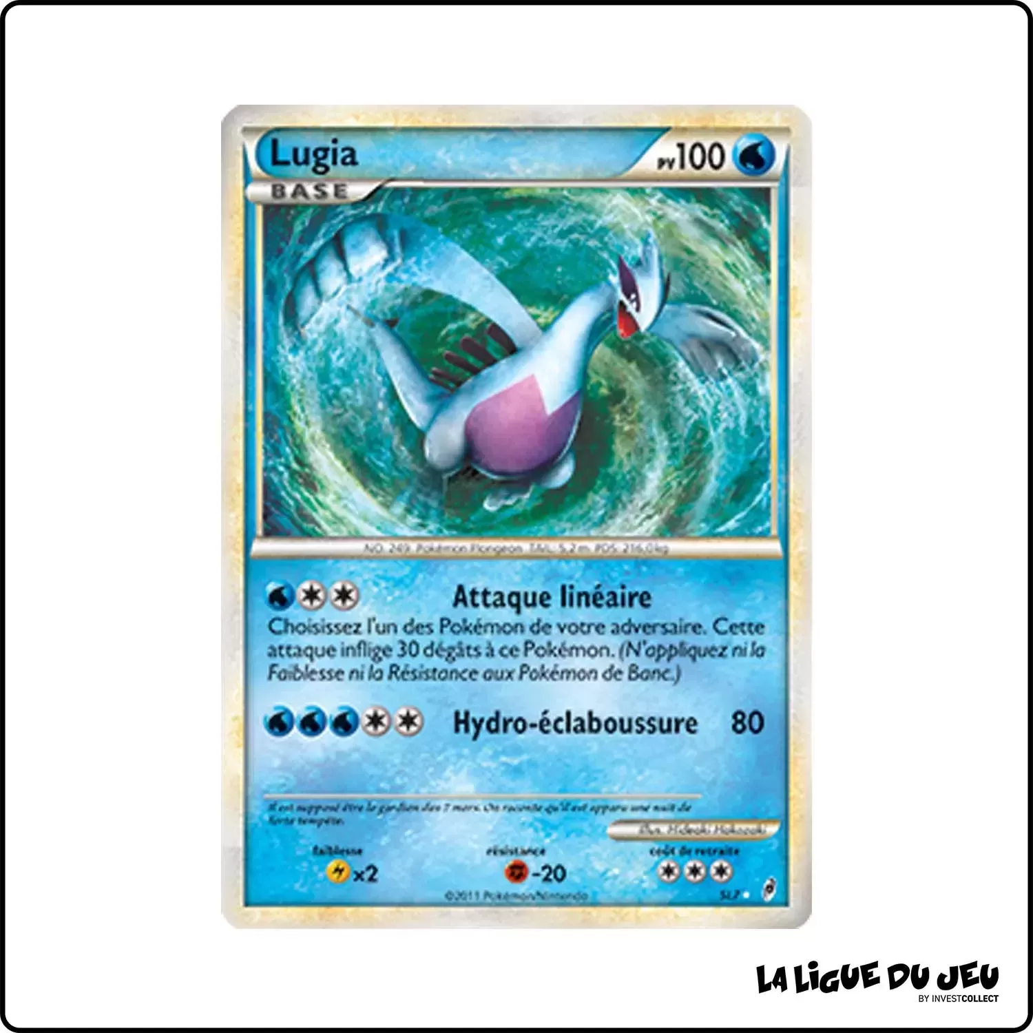 Secrete - Pokemon - L'Appel Des Légendes - Lugia SL7