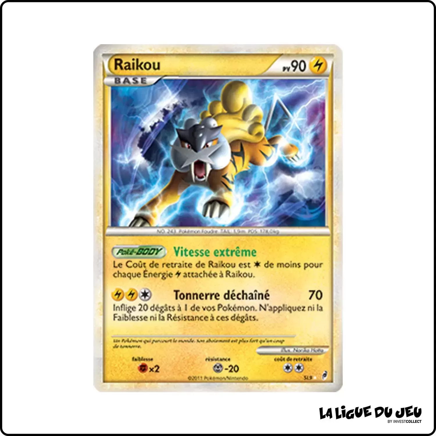 Secrete - Pokemon - L'Appel Des Légendes - Raikou SL9