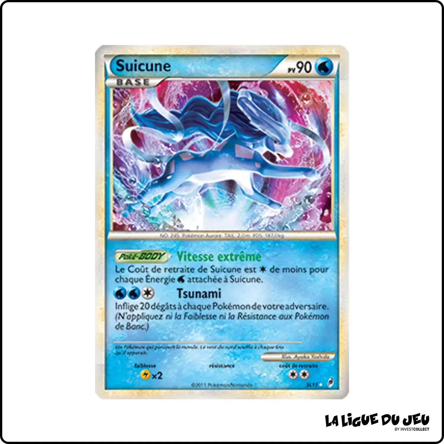 Secrete - Pokemon - L'Appel Des Légendes - Suicune SL11