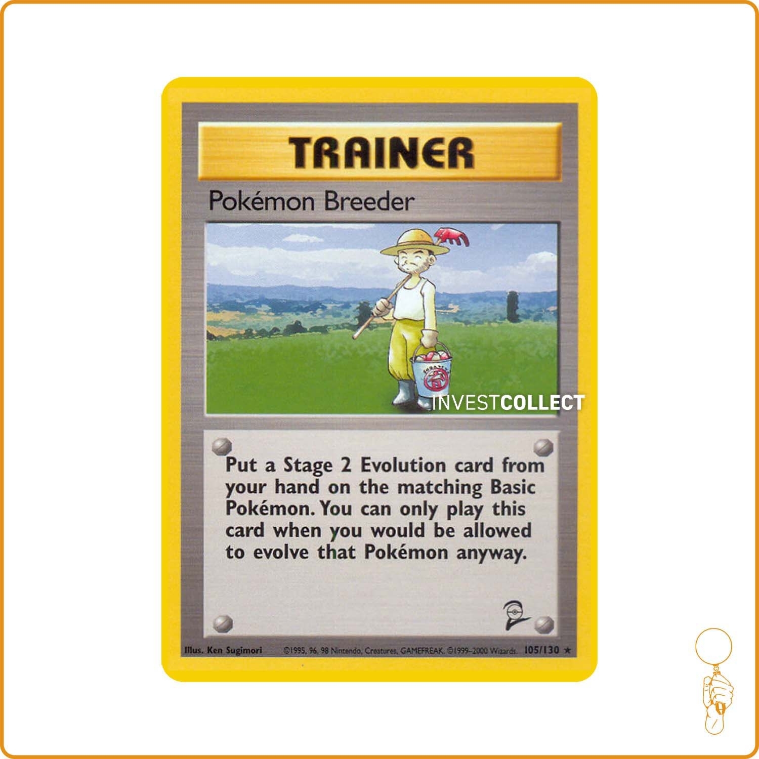 Rare - Pokemon - Base Set 2 - Pokémon Breeder 105/130 Wizards - 1