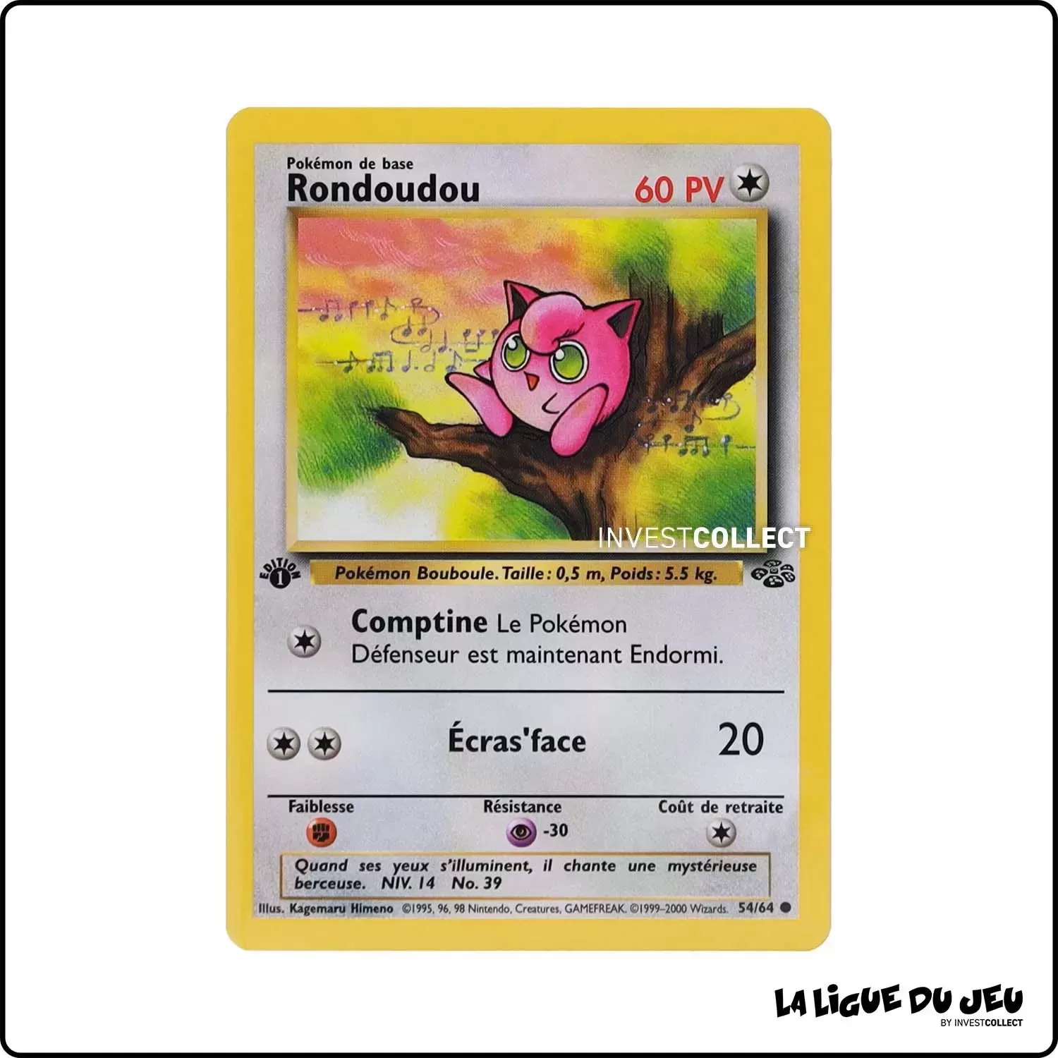 Commune - Pokemon - Jungle - Rondoudou 54/64