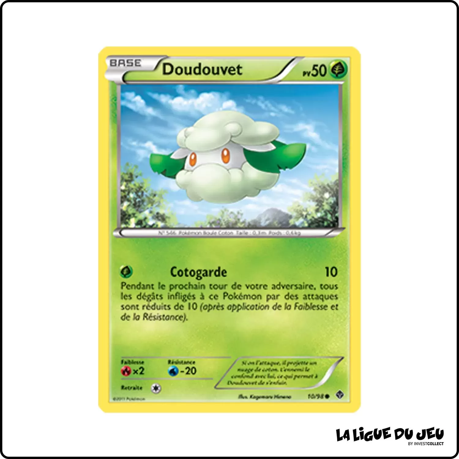 Commune - Pokemon - Pouvoirs Émergents - Doudouvet 10/98