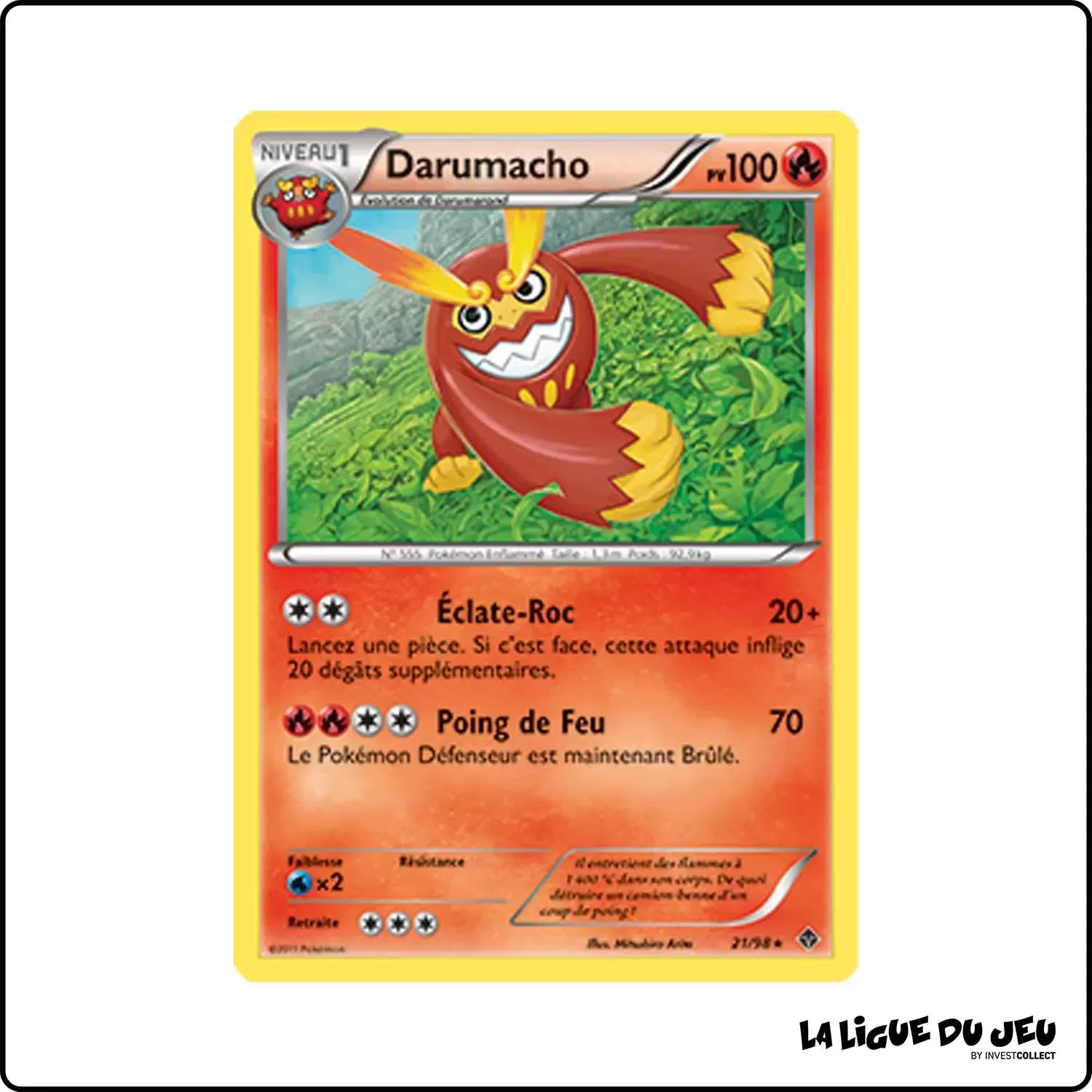 Rare - Pokemon - Pouvoirs Émergents - Darumacho 21/98