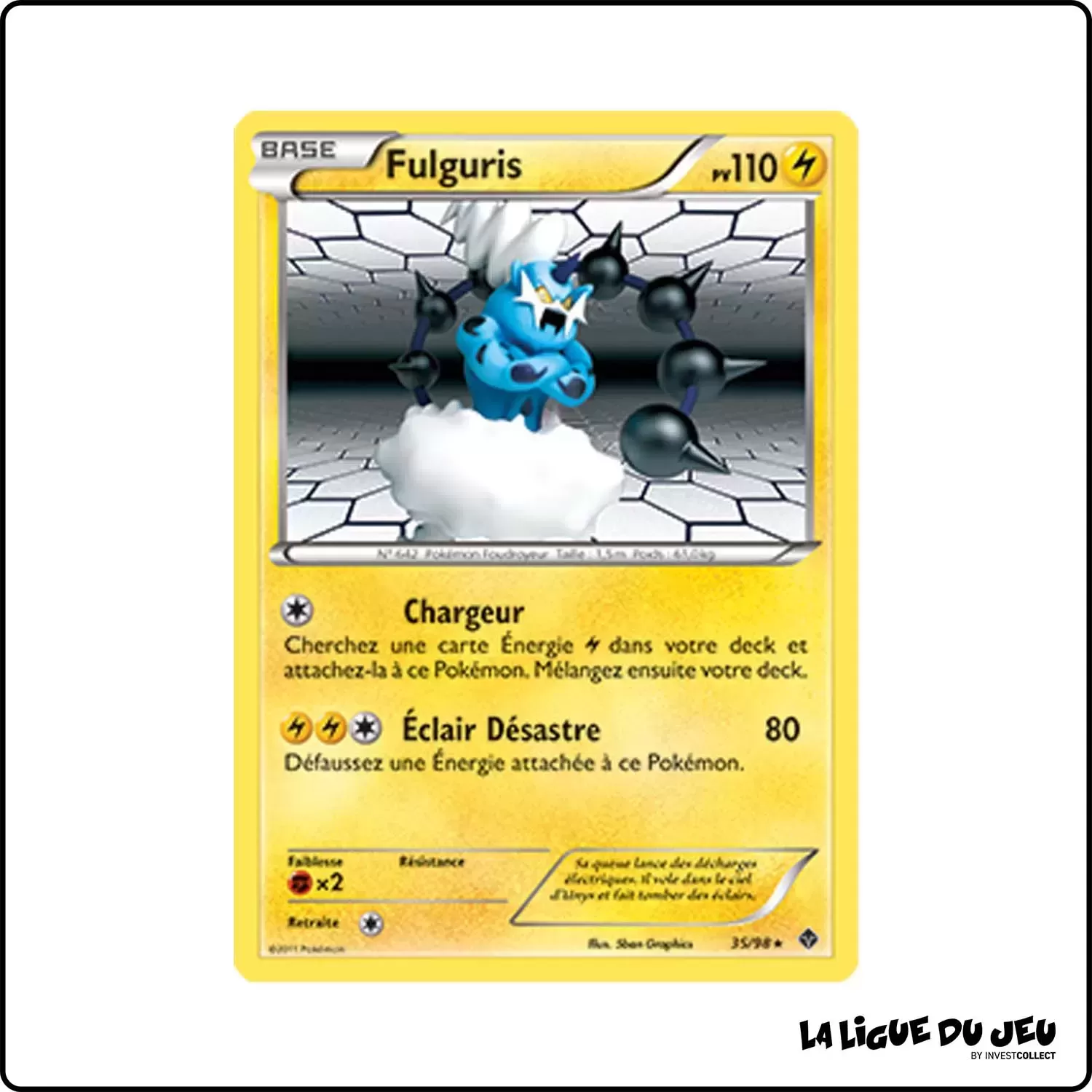 Holo - Pokemon - Pouvoirs Émergents - Fulguris 35/98