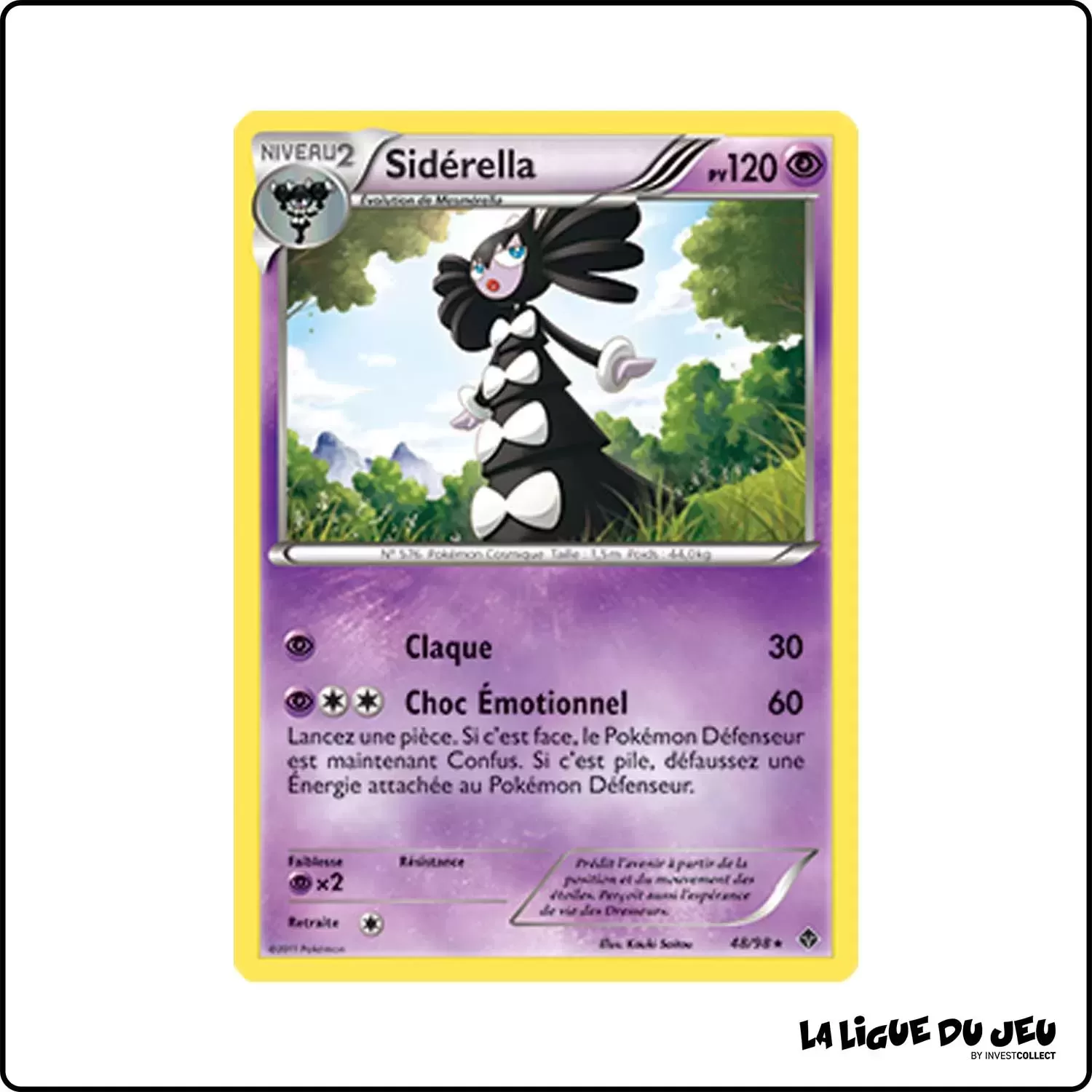 Rare - Pokemon - Pouvoirs Émergents - Sidérella 48/98