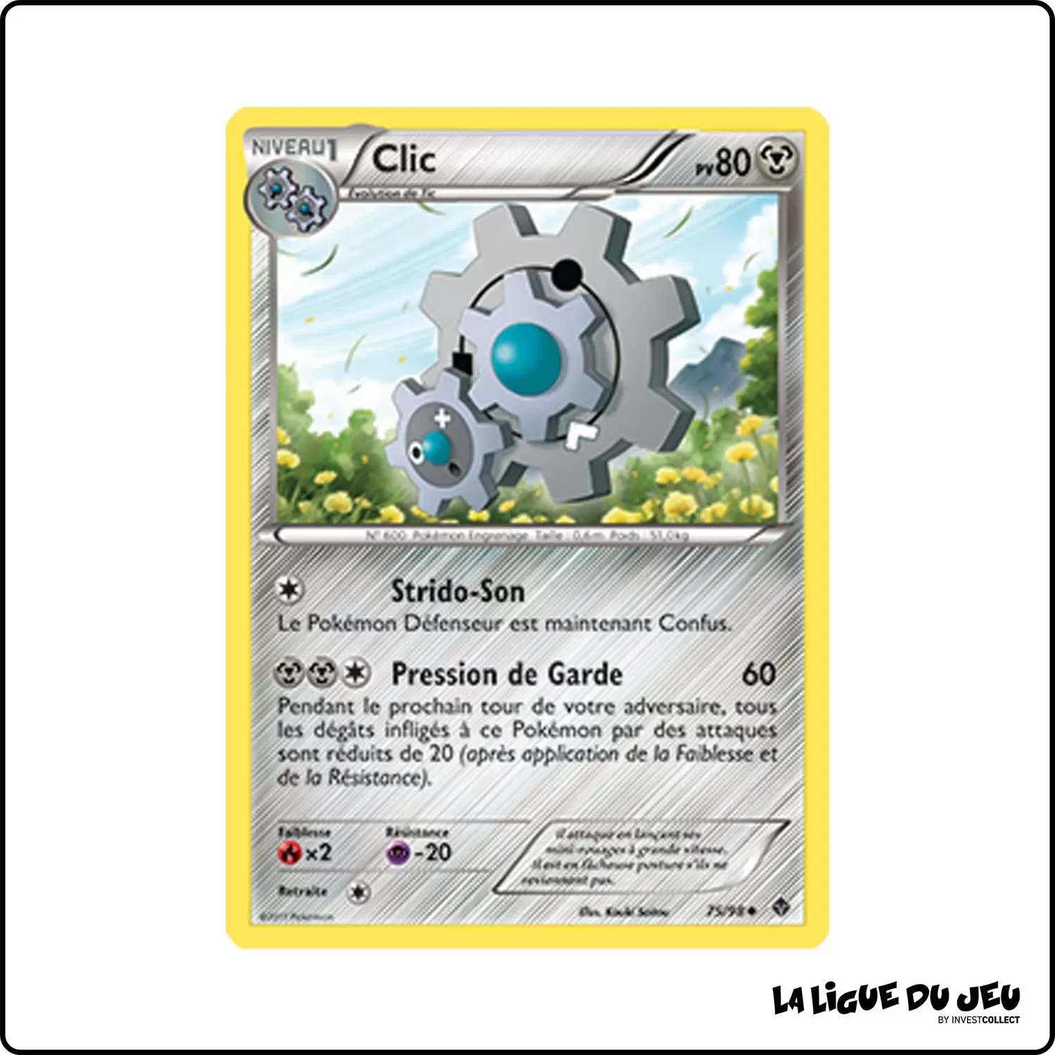 Peu commune - Pokemon - Pouvoirs Émergents - Clic 75/98