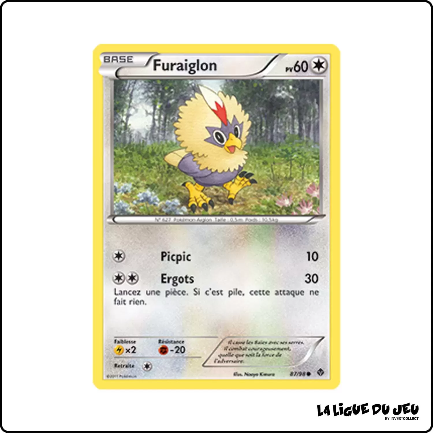 Commune - Pokemon - Pouvoirs Émergents - Furaiglon 87/98