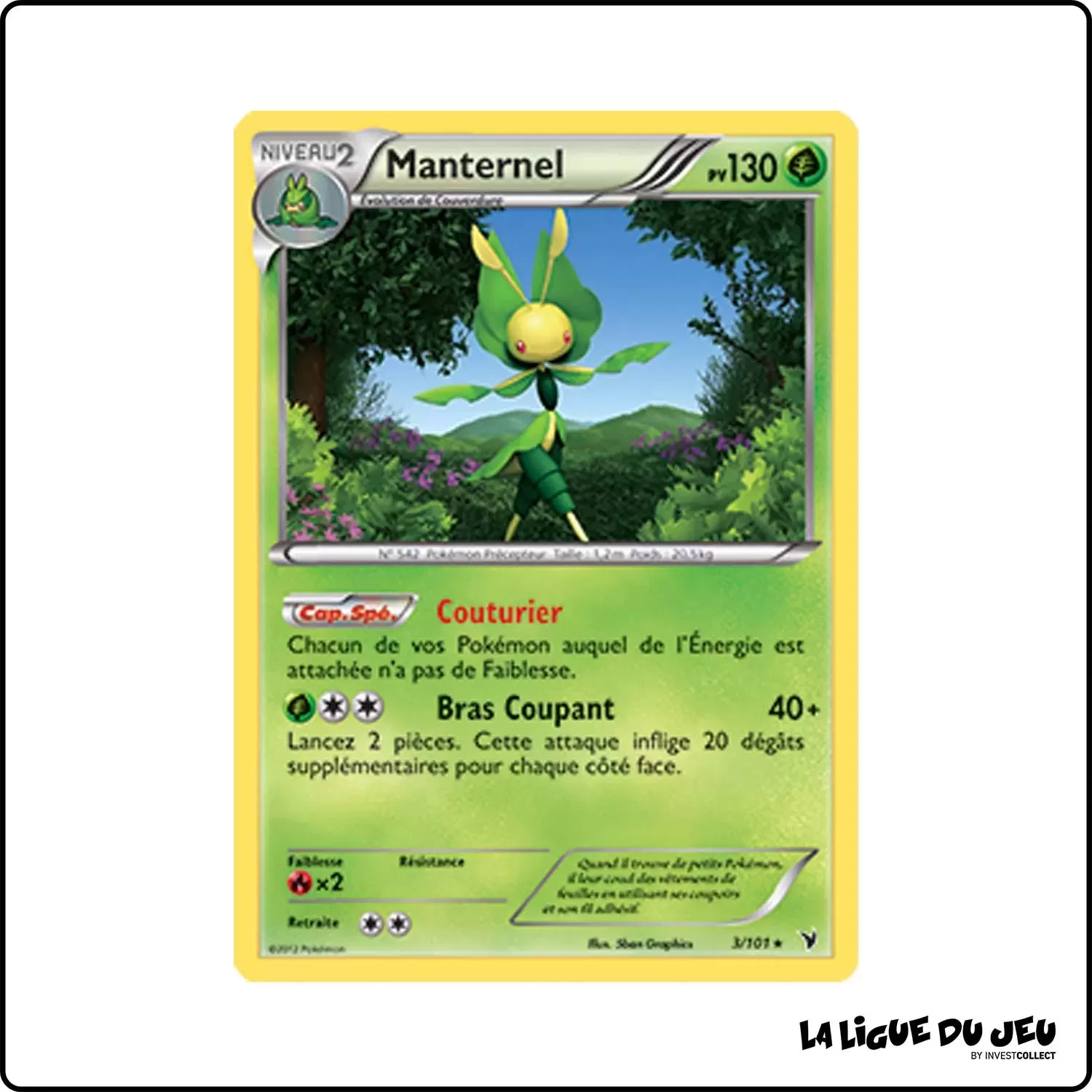 Holo - Pokemon - Nobles Victoires - Manternel 3/101