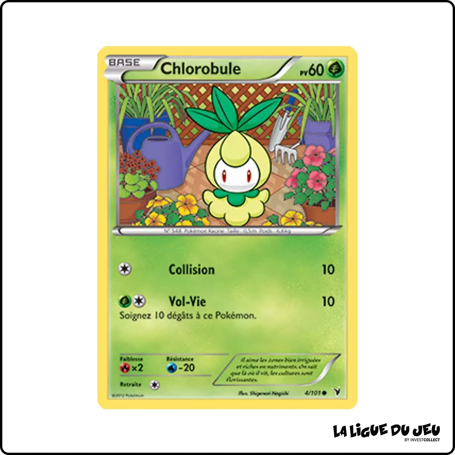 Commune - Pokemon - Nobles Victoires - Chlorobule 4/101