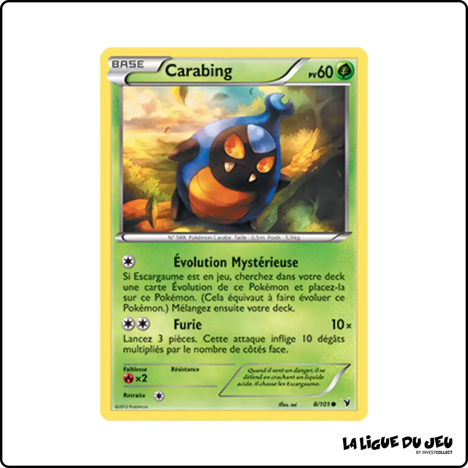 Commune - Pokemon - Nobles Victoires - Carabing 8/101