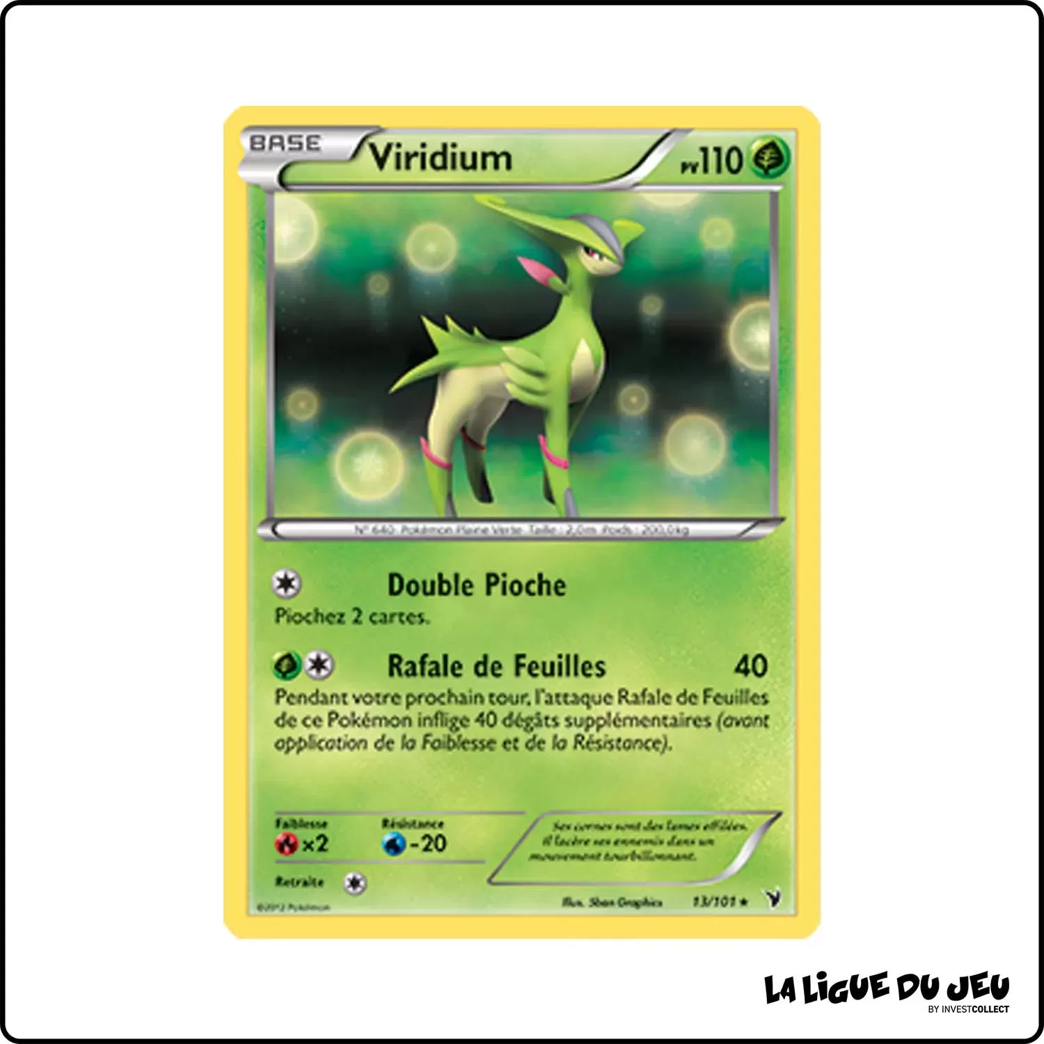 Holo - Pokemon - Nobles Victoires - Viridium 13/101