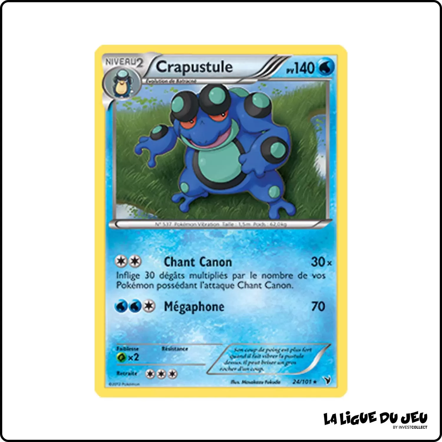 Rare - Pokemon - Nobles Victoires - Crapustule 24/101