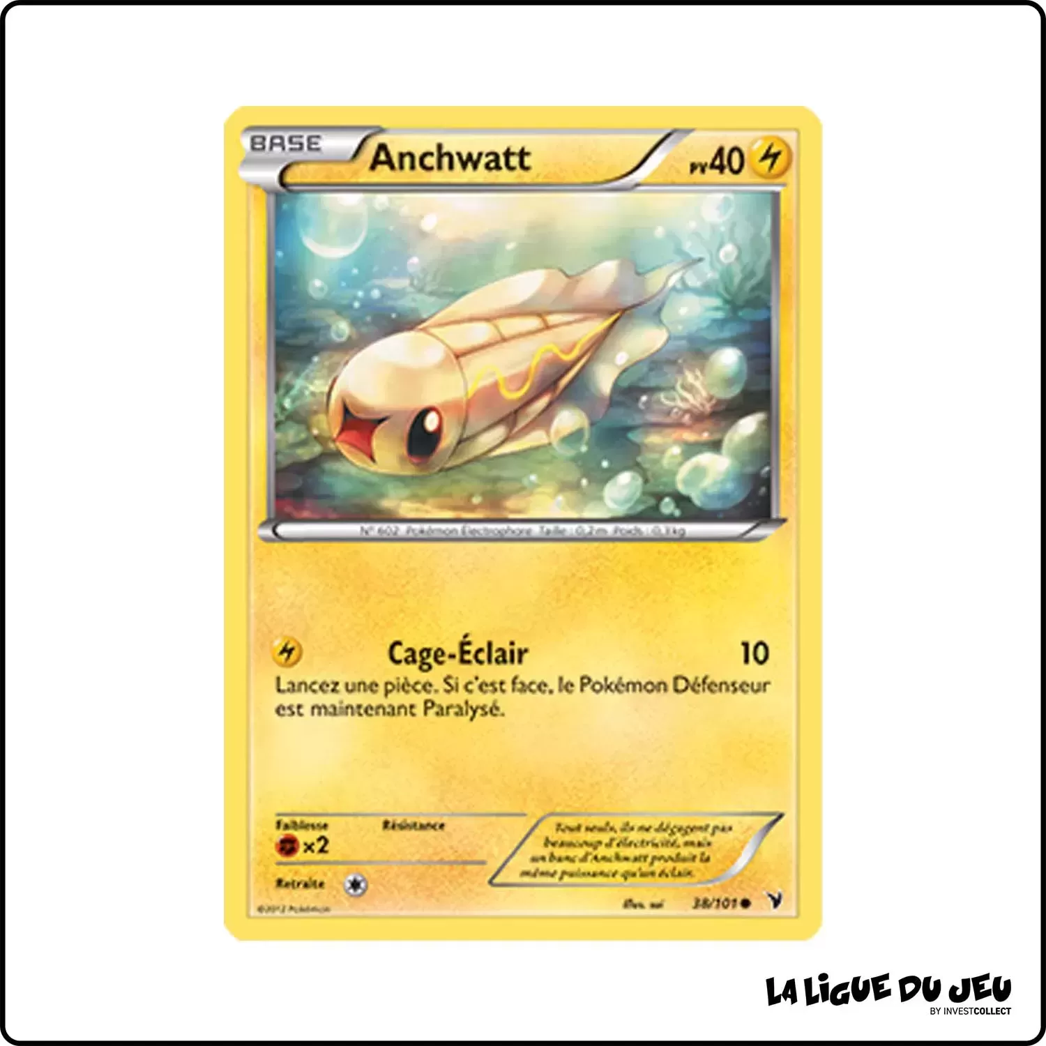 Commune - Pokemon - Nobles Victoires - Anchwatt 38/101