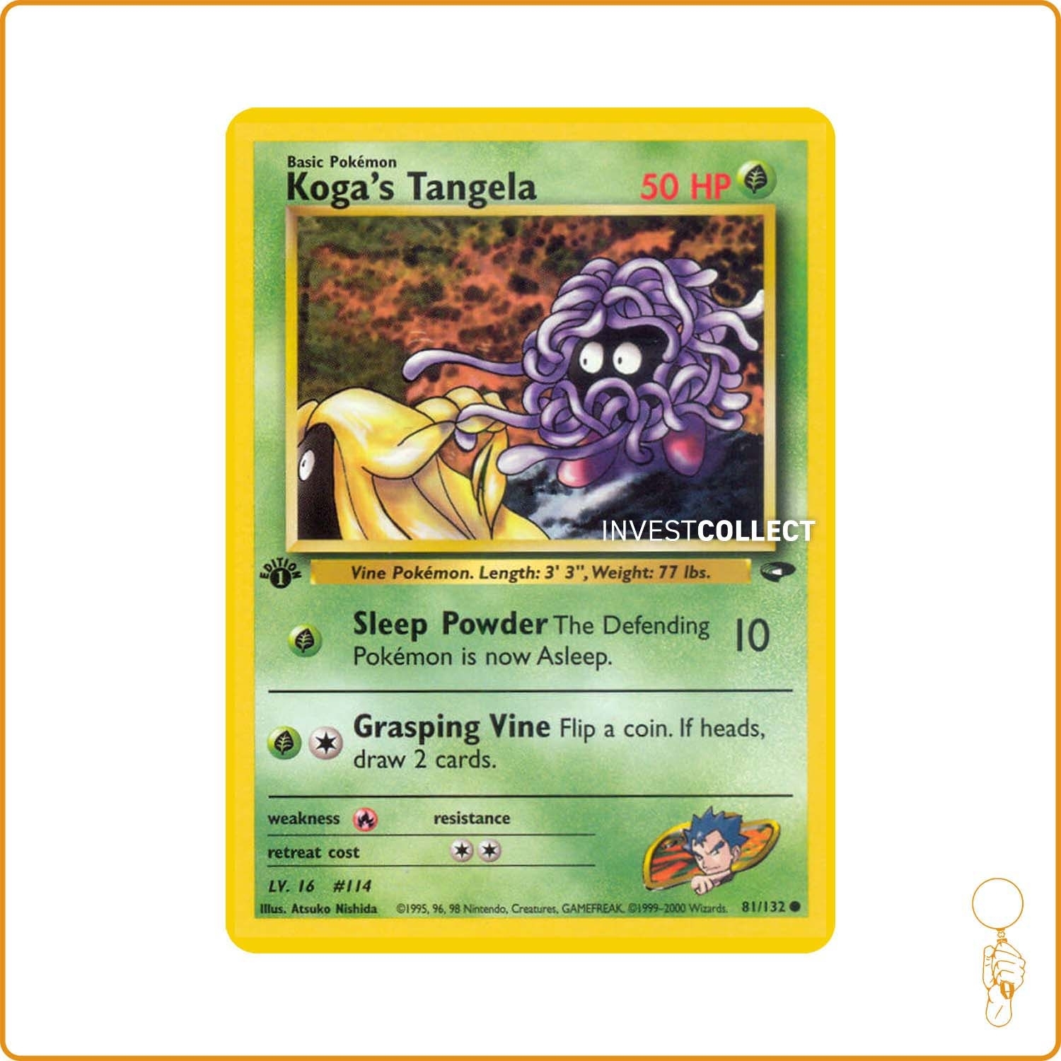 Commune - Pokemon - Gym Challenge - Koga's Tangela 81/132 Wizards - 1