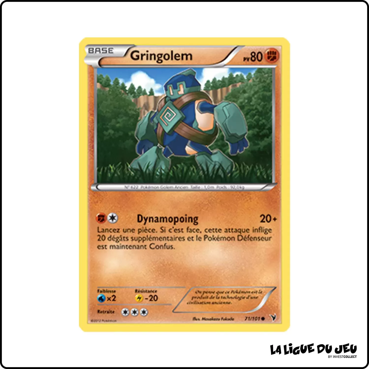 Commune - Pokemon - Nobles Victoires - Gringolem 71/101