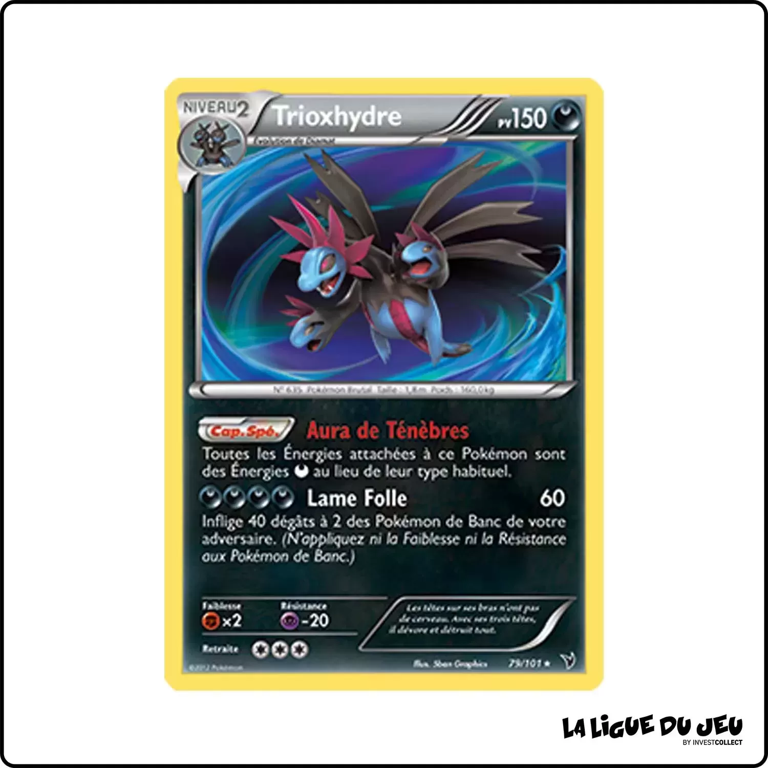 Holo - Pokemon - Nobles Victoires - Trioxhydre 79/101