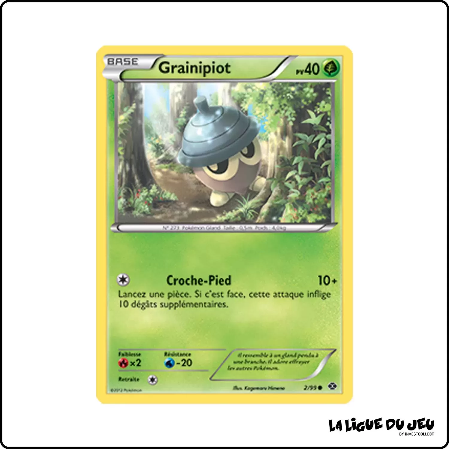 Commune - Pokemon - Destinées Futures - Grainipiot 2/99