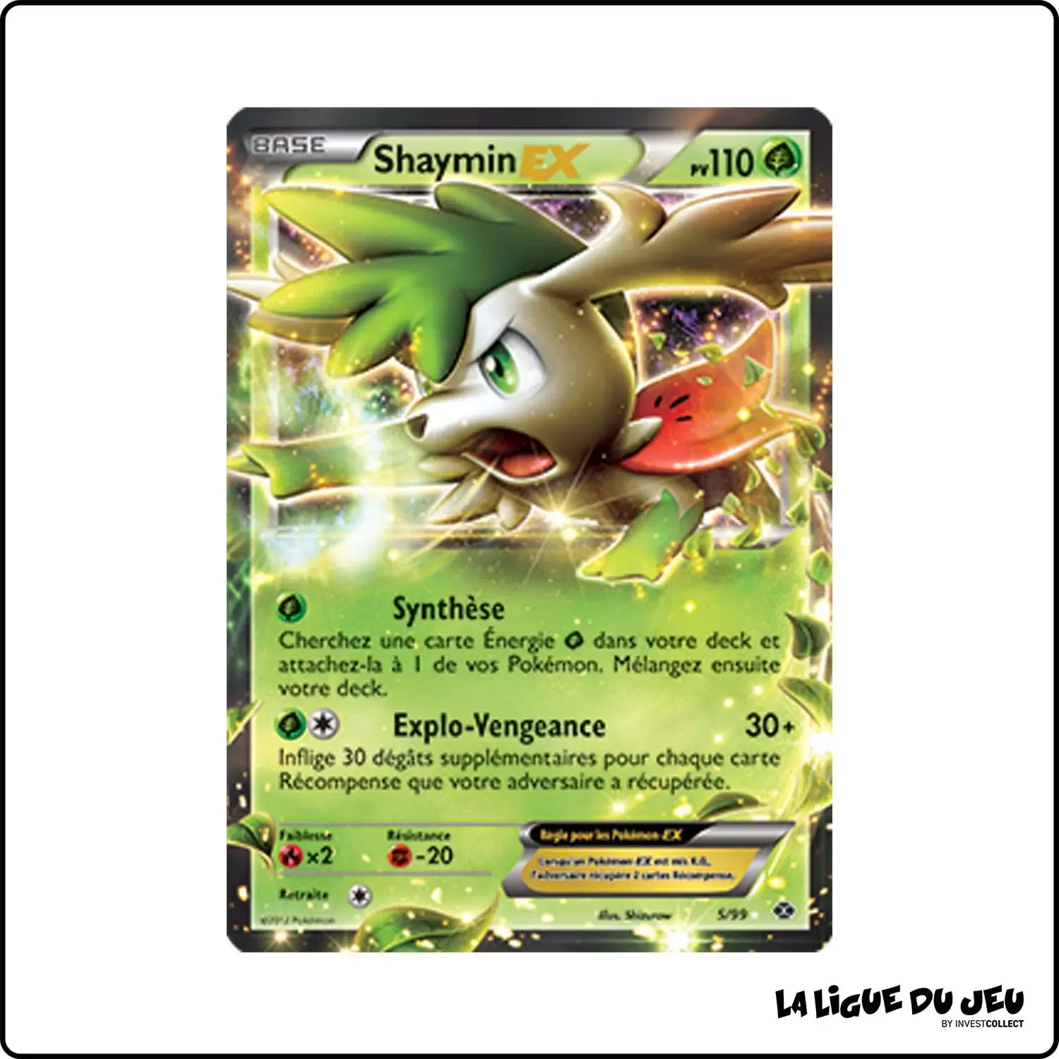 Ultra - Pokemon - Destinées Futures - Shaymin-EX 5/99