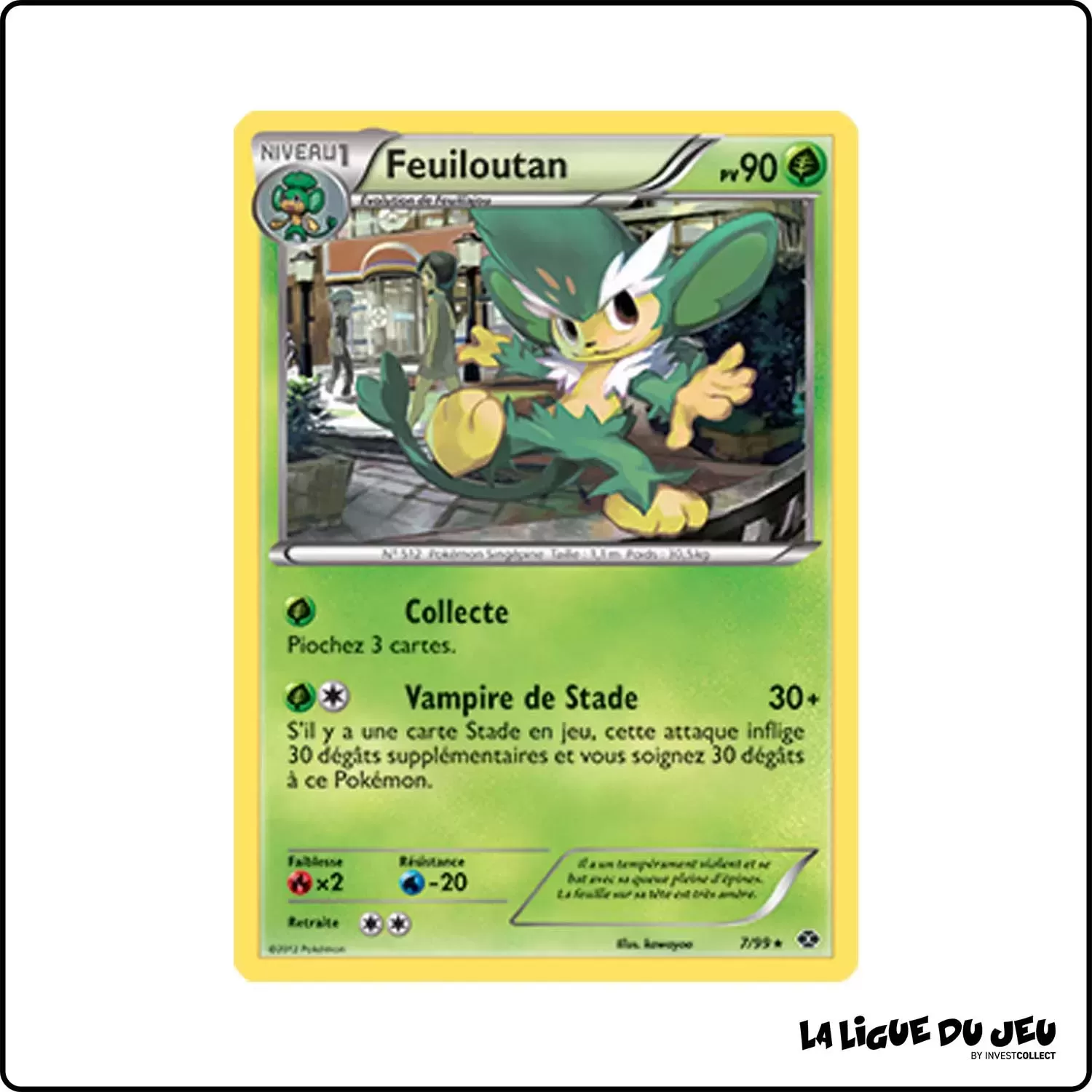 Rare - Pokemon - Destinées Futures - Feuiloutan 7/99