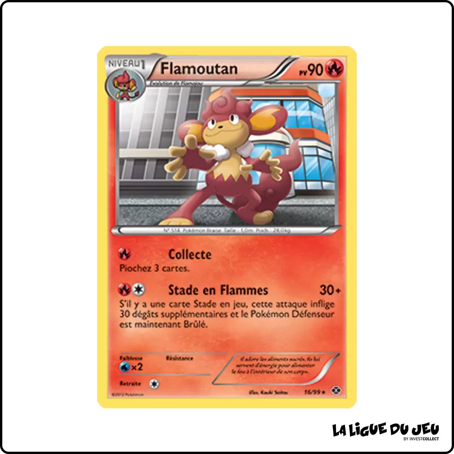 Rare - Pokemon - Destinées Futures - Flamoutan 16/99