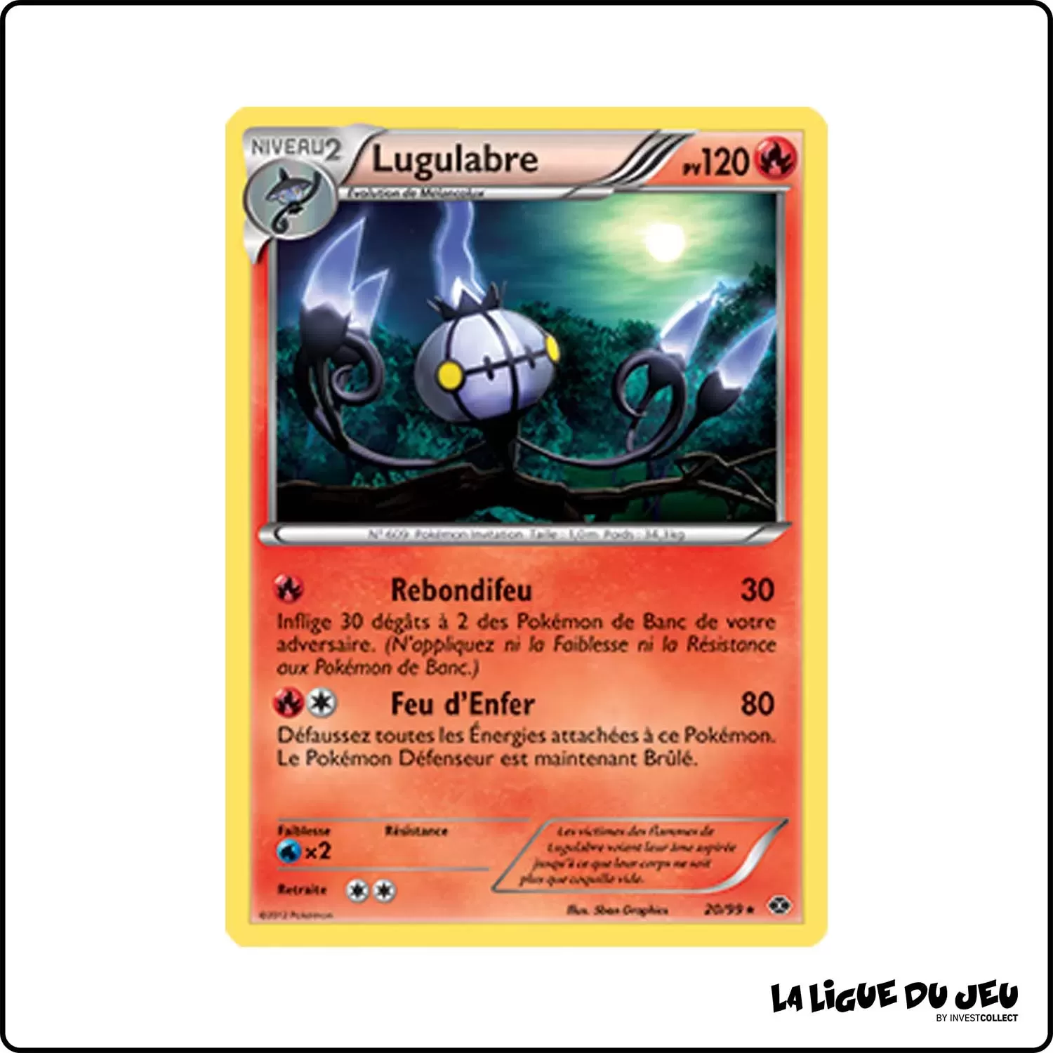 Holo - Pokemon - Destinées Futures - Lugulabre 20/99