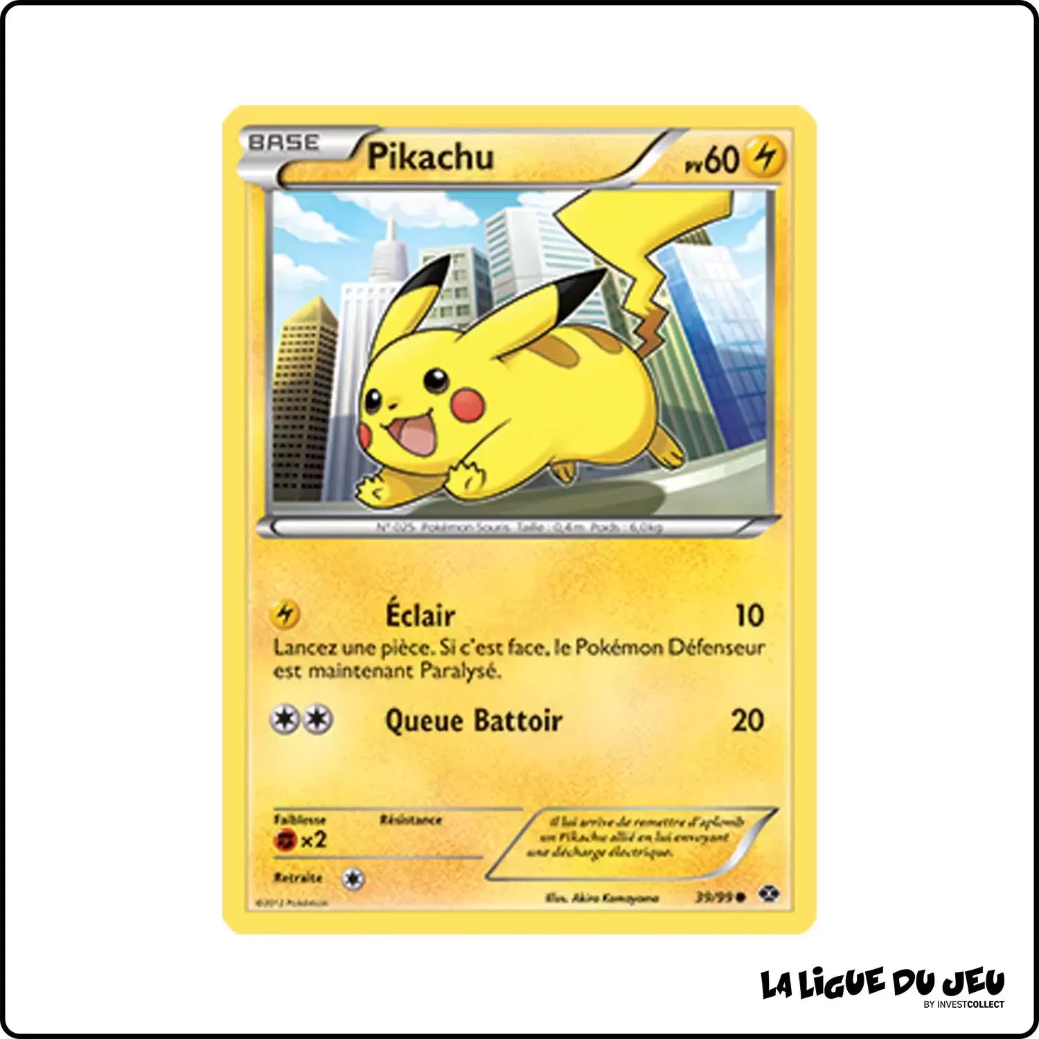 Commune - Pokemon - Destinées Futures - Pikachu 39/99