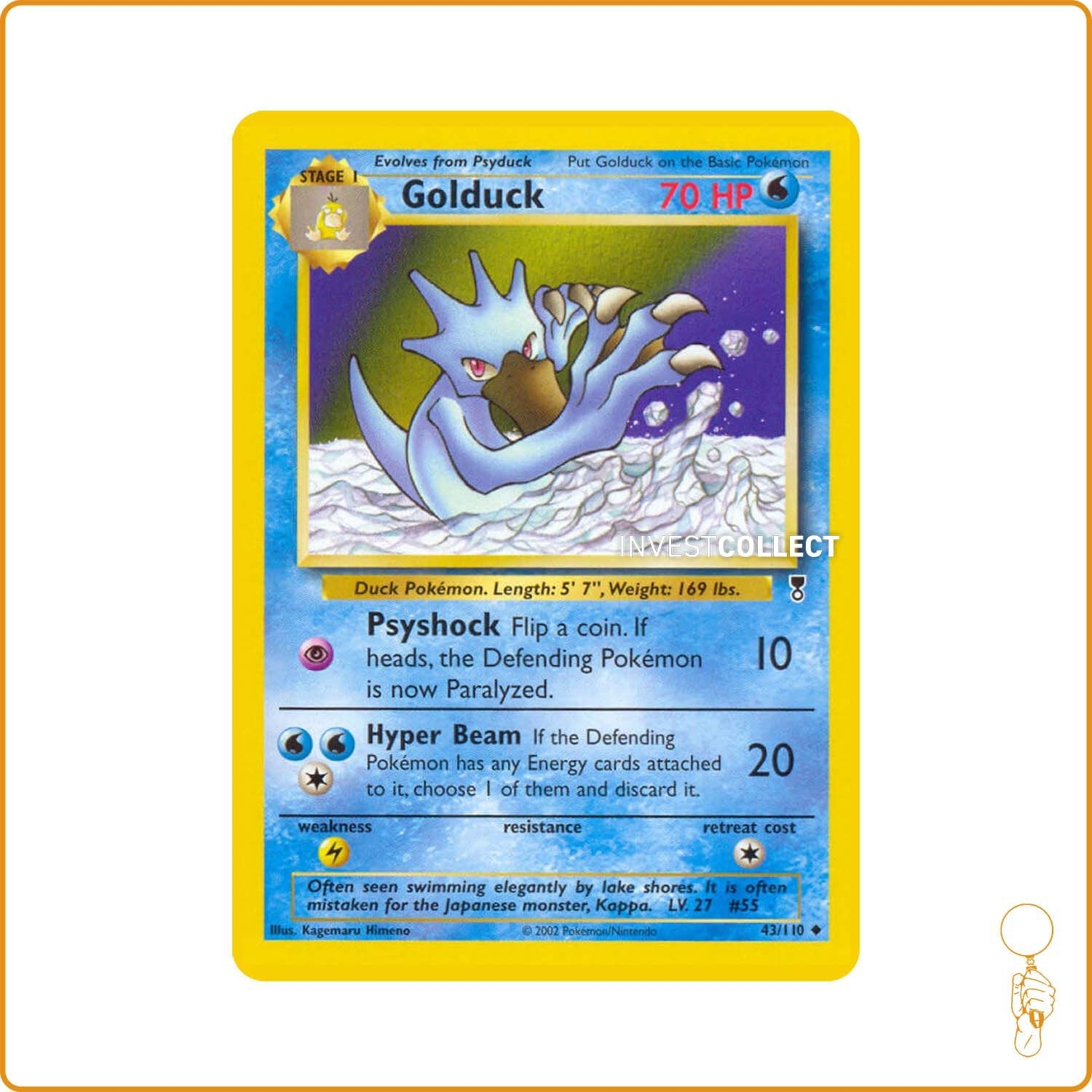 Peu Commune - Pokemon - Legendary Collection - Golduck 43/110 Wizards - 1