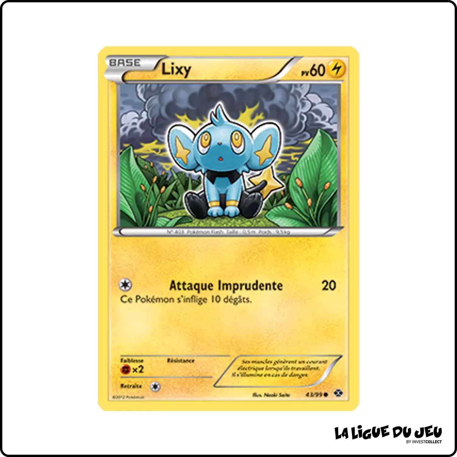 Commune - Pokemon - Destinées Futures - Lixy 43/99