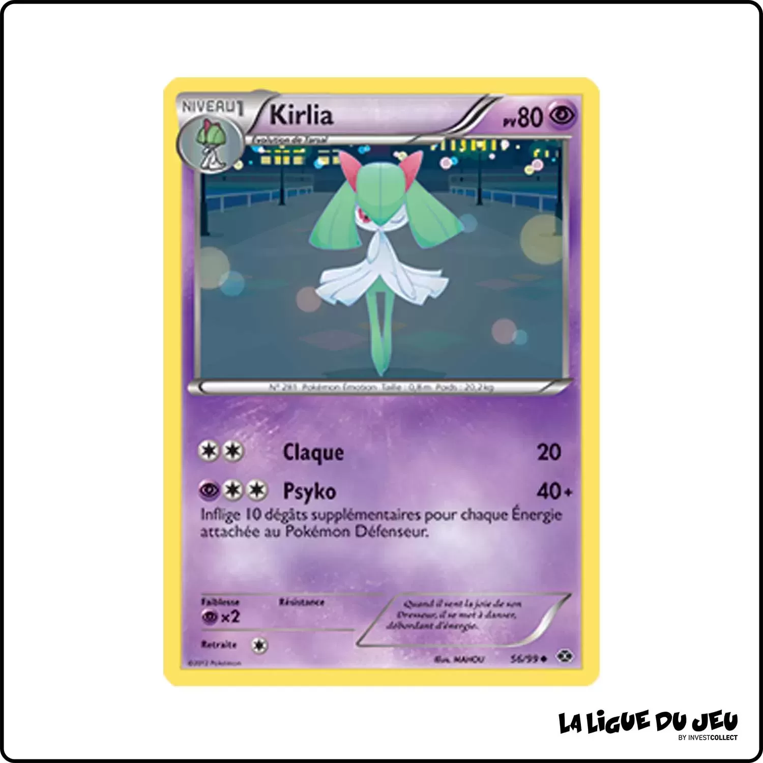 Peu commune - Pokemon - Destinées Futures - Kirlia 56/99