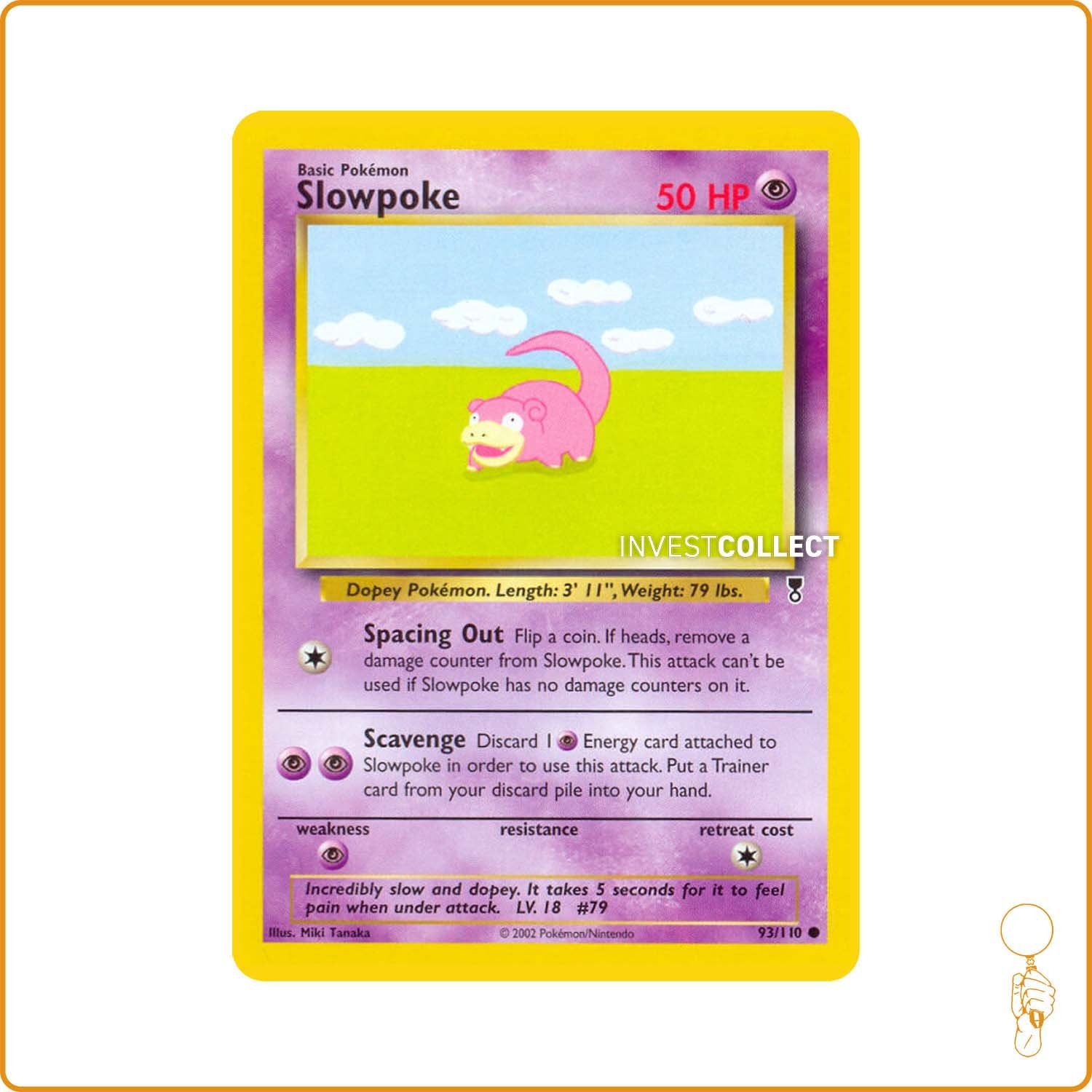 Commune - Pokemon - Legendary Collection - Slowpoke 93/110 Wizards - 1