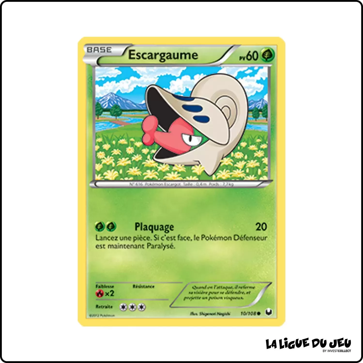 Commune - Pokemon - Explorateurs Obscurs - Escargaume 10/108