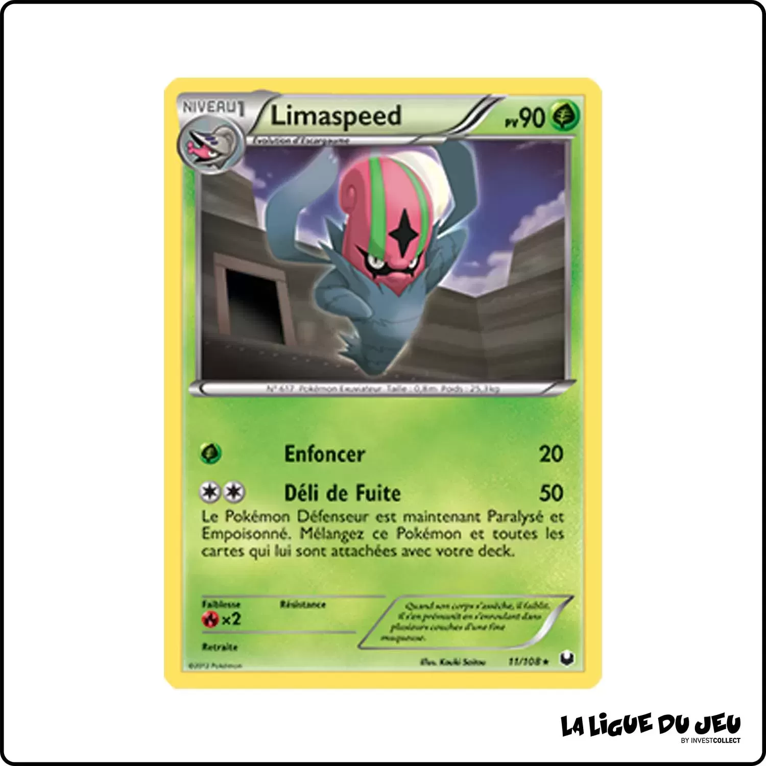 Rare - Pokemon - Explorateurs Obscurs - Limaspeed 11/108