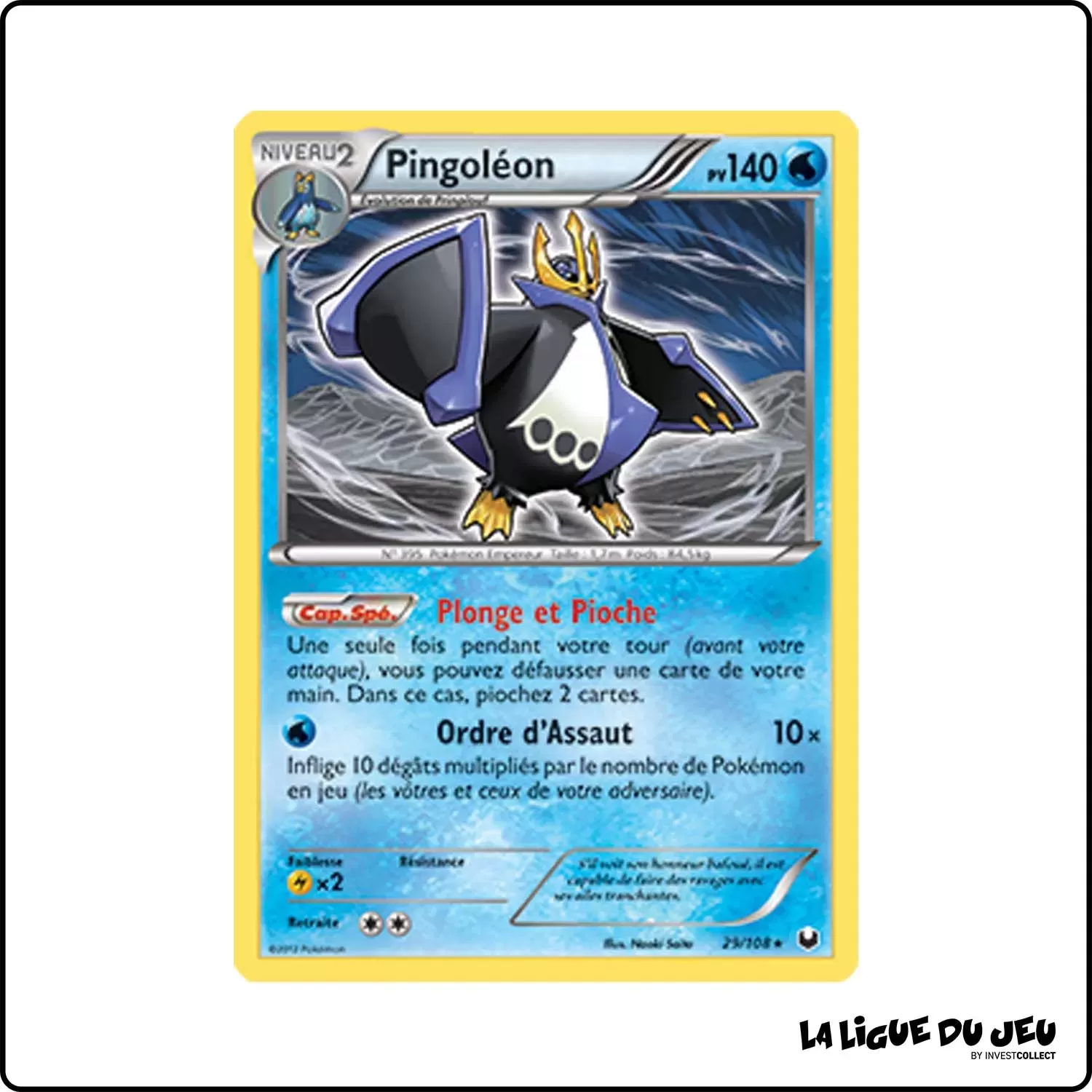 Holo - Pokemon - Explorateurs Obscurs - Pingoléon 29/108