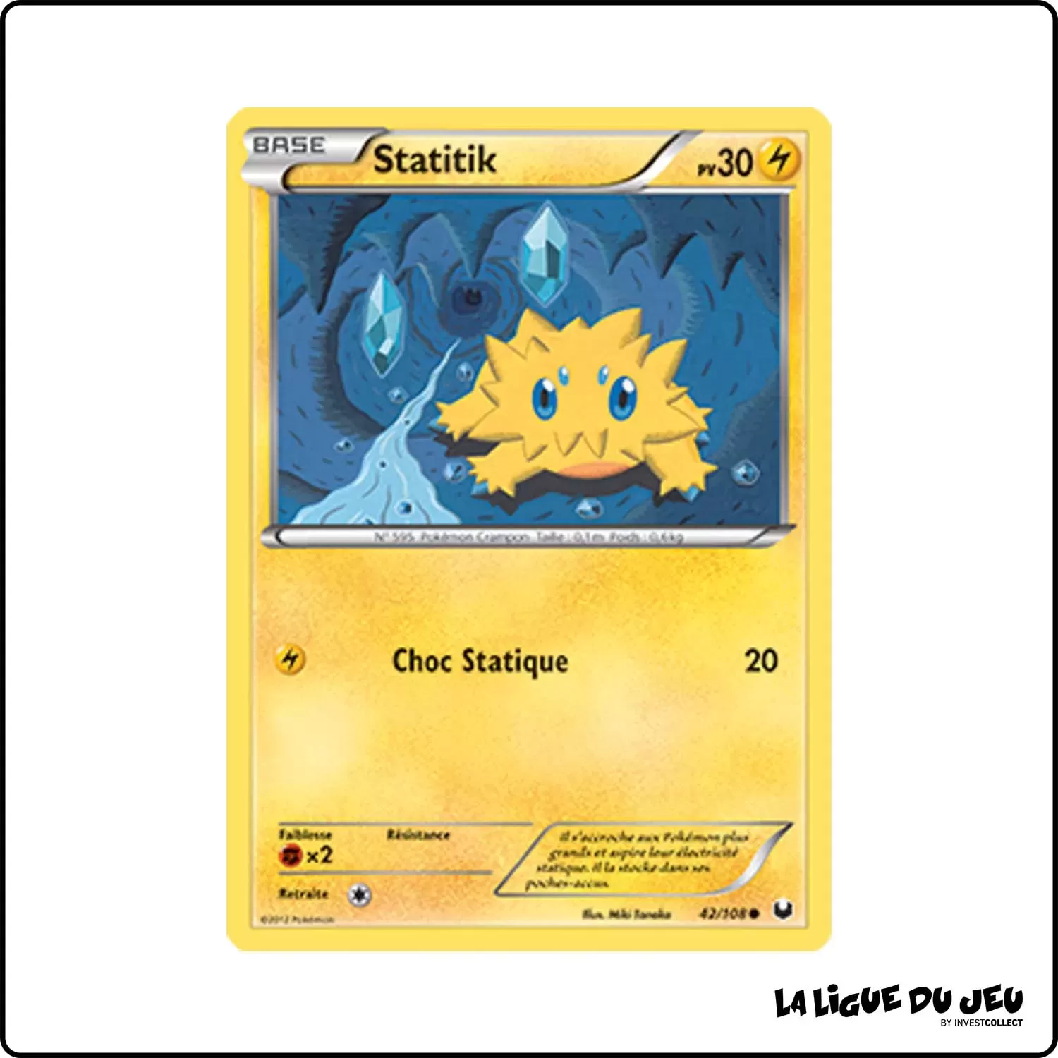 Commune - Pokemon - Explorateurs Obscurs - Statitik 42/108