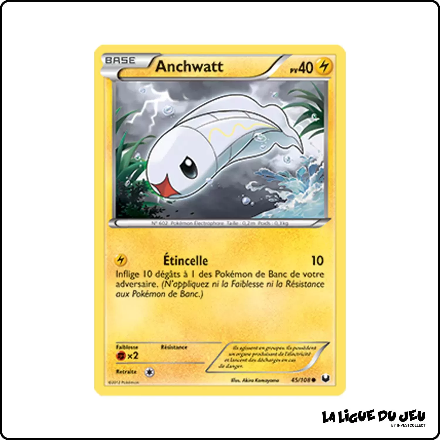 Commune - Pokemon - Explorateurs Obscurs - Anchwatt 45/108